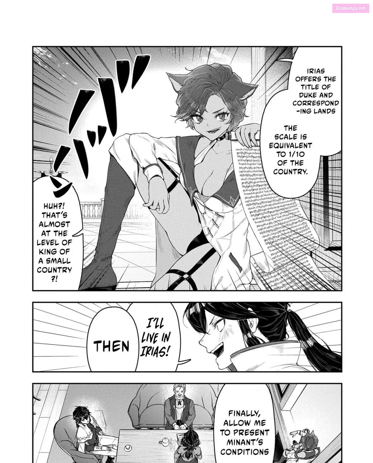 Kuni ni Saikyou no Barrier wo Hattara Heiwa ni Narisugite Tsuihousaremashita ~Ore no Mahou ga Yabasugite, Bijo to Mazoku ni Kakomarerun da ga!?~ Chapter 5 page 61 - Mangabat