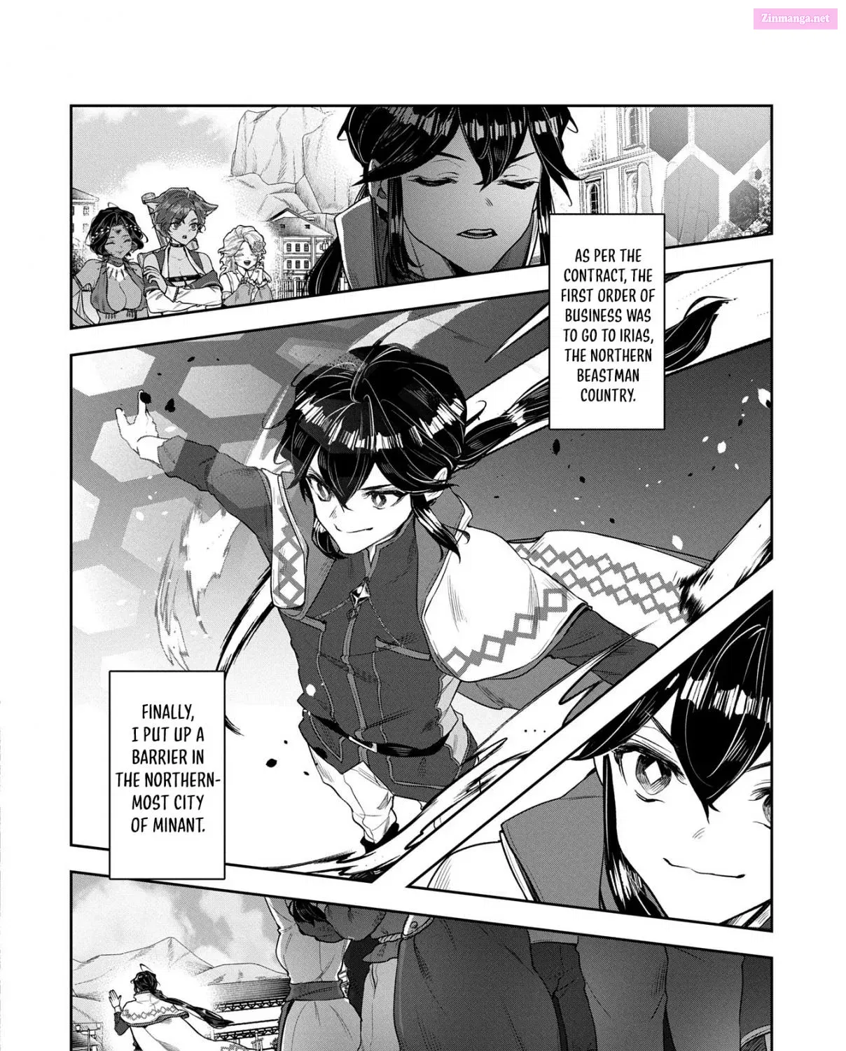 Kuni ni Saikyou no Barrier wo Hattara Heiwa ni Narisugite Tsuihousaremashita ~Ore no Mahou ga Yabasugite, Bijo to Mazoku ni Kakomarerun da ga!?~ Chapter 6 page 12 - Mangabat