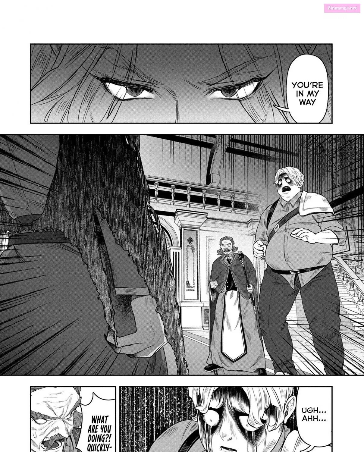 Kuni ni Saikyou no Barrier wo Hattara Heiwa ni Narisugite Tsuihousaremashita ~Ore no Mahou ga Yabasugite, Bijo to Mazoku ni Kakomarerun da ga!?~ Chapter 8 page 55 - Mangabat