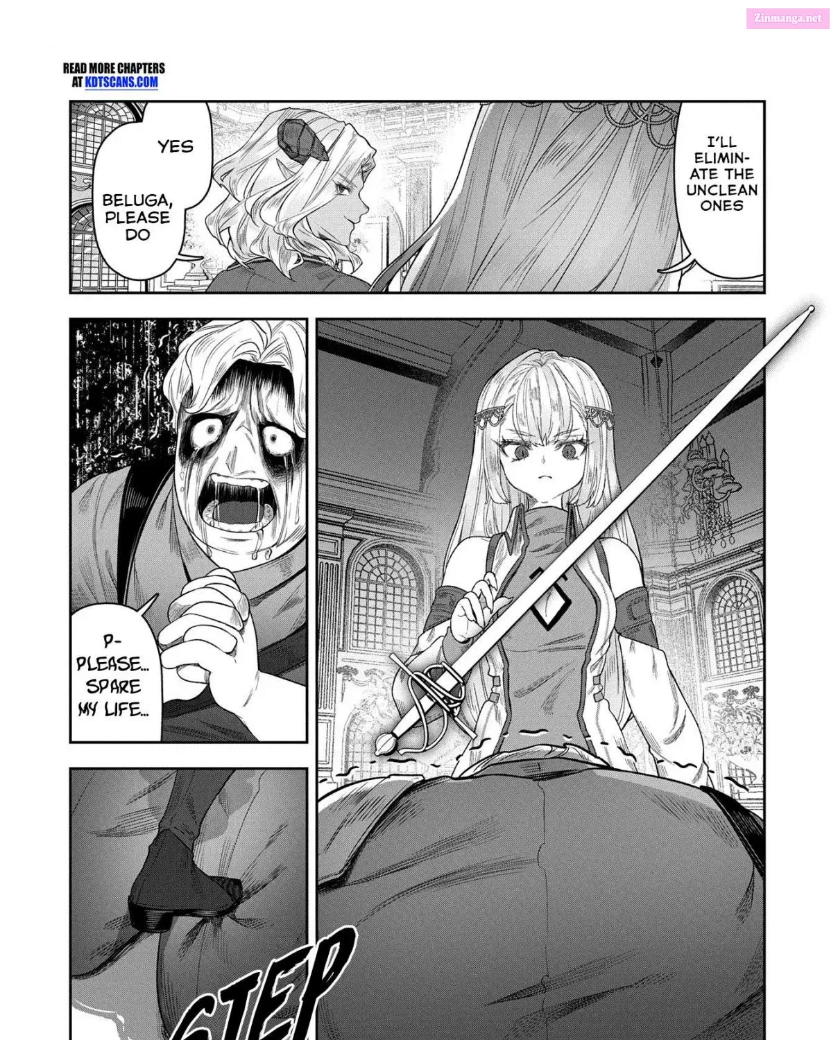 Kuni ni Saikyou no Barrier wo Hattara Heiwa ni Narisugite Tsuihousaremashita ~Ore no Mahou ga Yabasugite, Bijo to Mazoku ni Kakomarerun da ga!?~ Chapter 8 page 59 - Mangabat