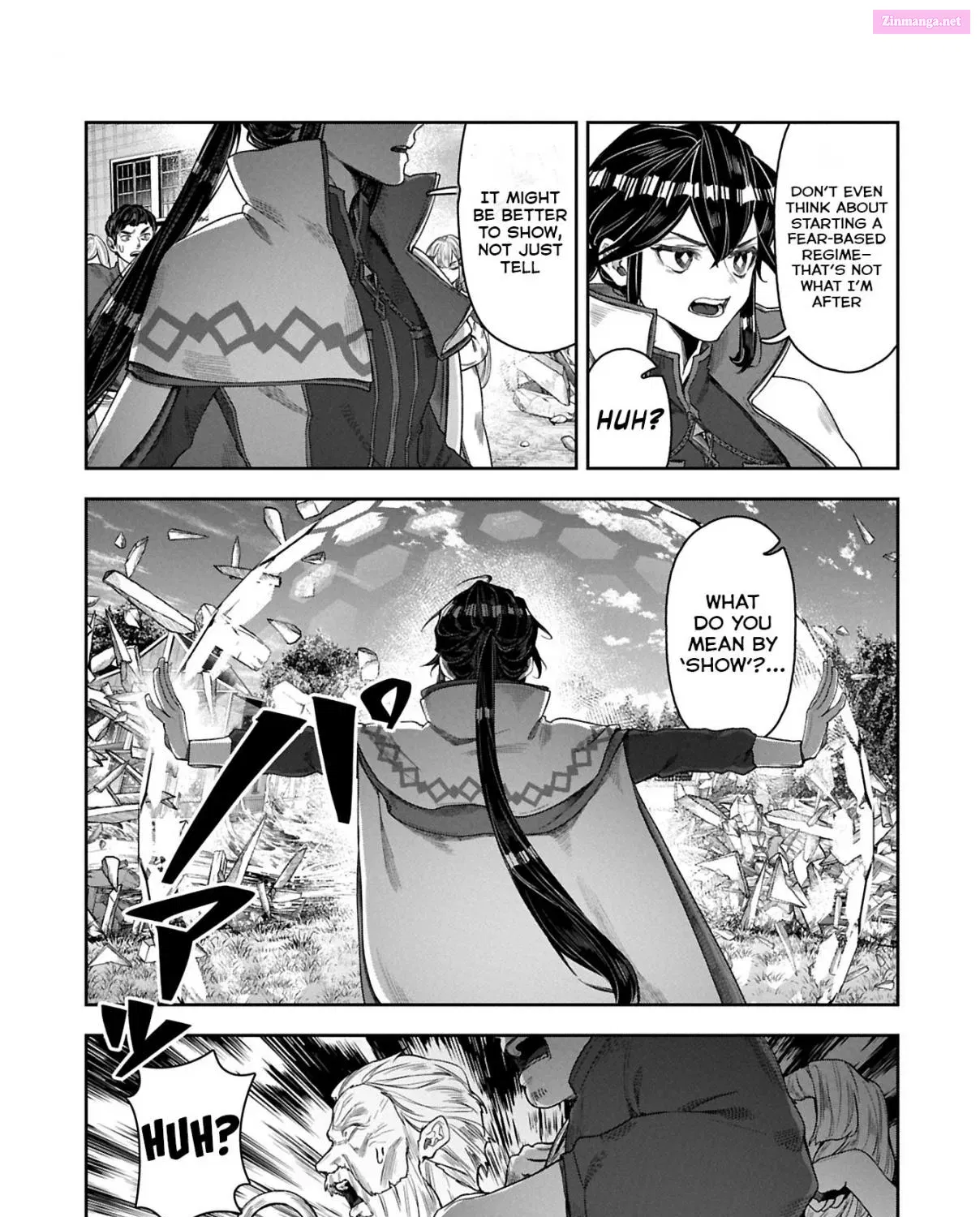 Kuni ni Saikyou no Barrier wo Hattara Heiwa ni Narisugite Tsuihousaremashita ~Ore no Mahou ga Yabasugite, Bijo to Mazoku ni Kakomarerun da ga!?~ Chapter 9 page 39 - Mangabat