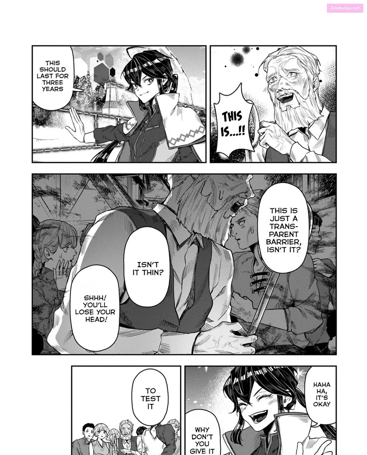 Kuni ni Saikyou no Barrier wo Hattara Heiwa ni Narisugite Tsuihousaremashita ~Ore no Mahou ga Yabasugite, Bijo to Mazoku ni Kakomarerun da ga!?~ Chapter 9 page 43 - Mangabat