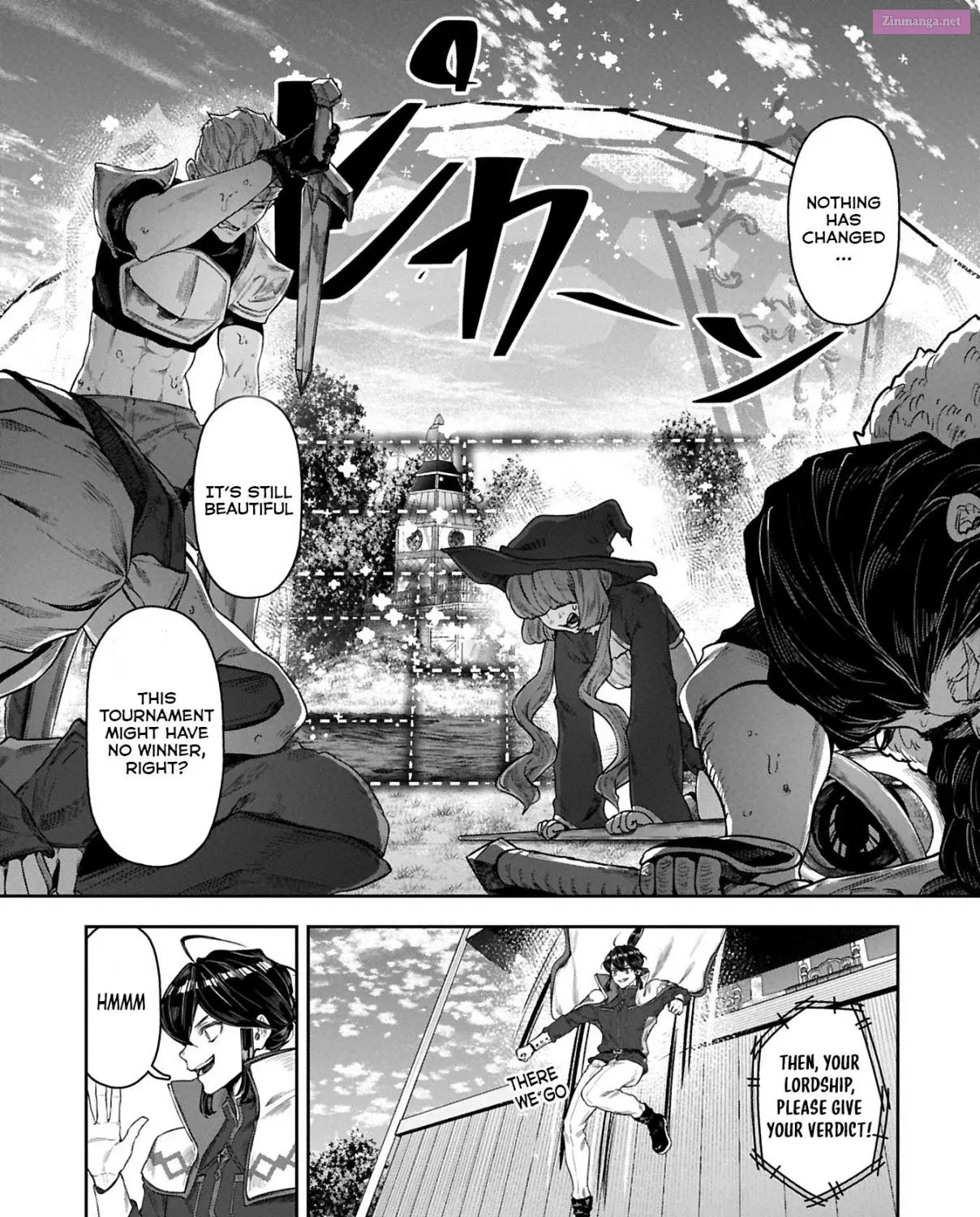 Kuni ni Saikyou no Barrier wo Hattara Heiwa ni Narisugite Tsuihousaremashita ~Ore no Mahou ga Yabasugite, Bijo to Mazoku ni Kakomarerun da ga!?~ Chapter 9 page 57 - Mangabat