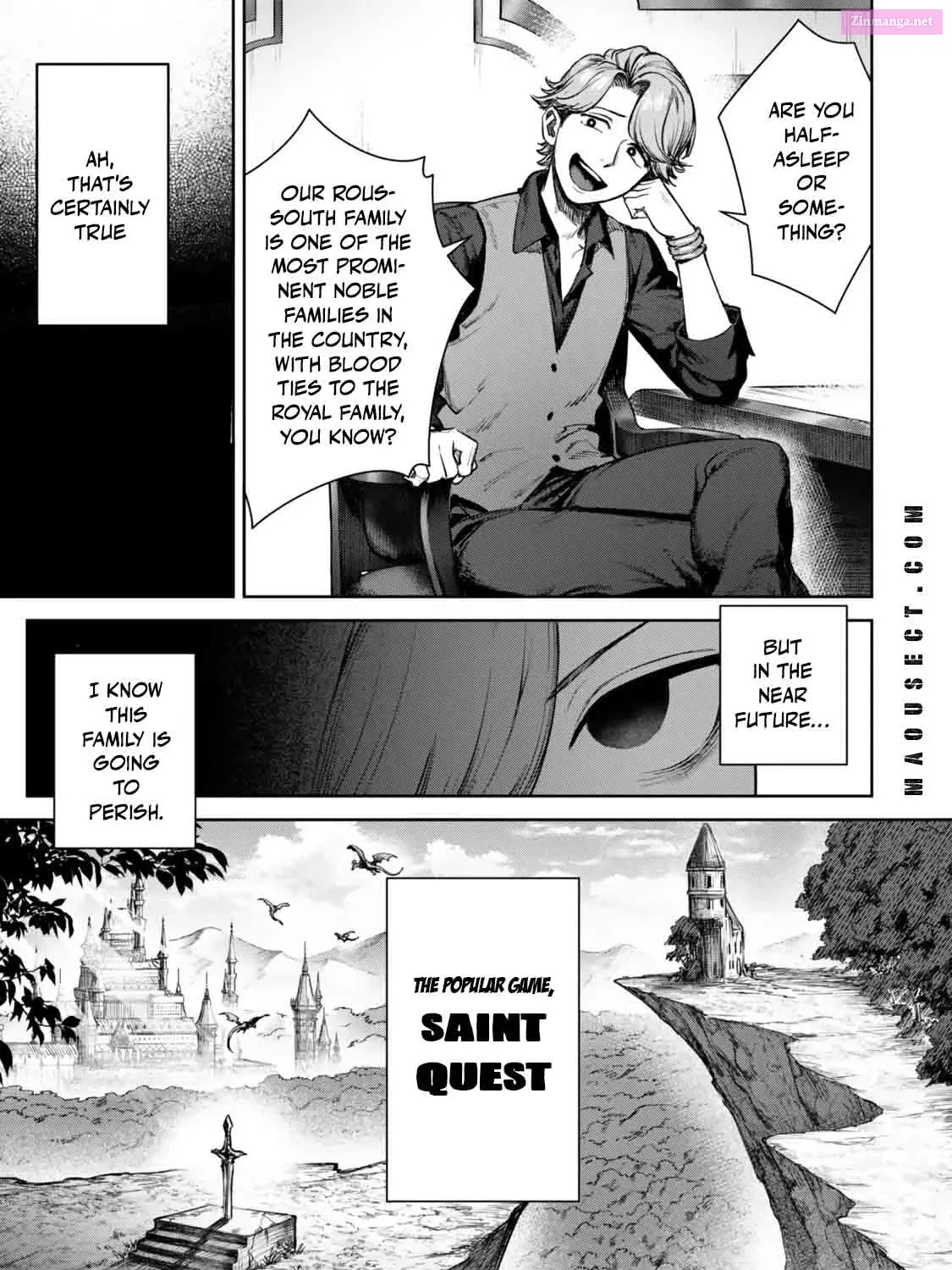 Kuromaku Ikka Ni Tensei Shita Kedo Gensaku Mushishite Dokuritsu Suru Chapter 1.1 page 7 - Mangabat