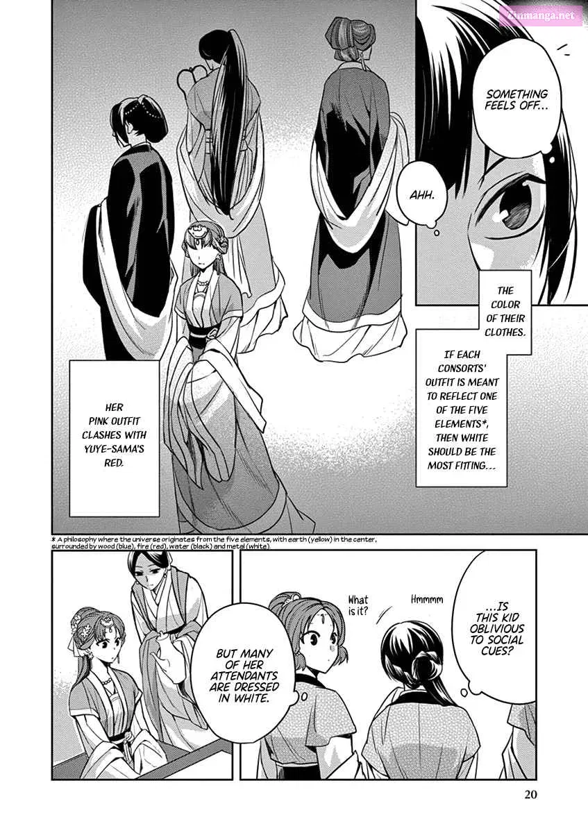 Kusuriya no Hitorigoto - Maomao no Koukyuu Nazotoki Techou Chapter 6 page 20 - Mangabat