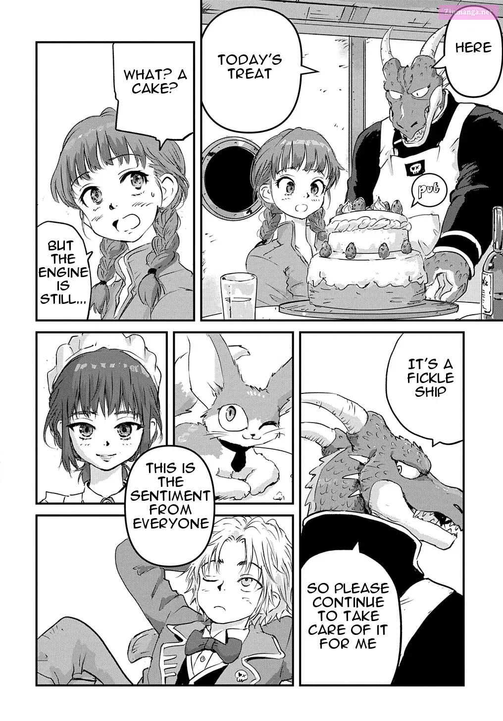 Kuuzoku Huck to Jouki no Hime Chapter 3 page 32 - MangaNelo