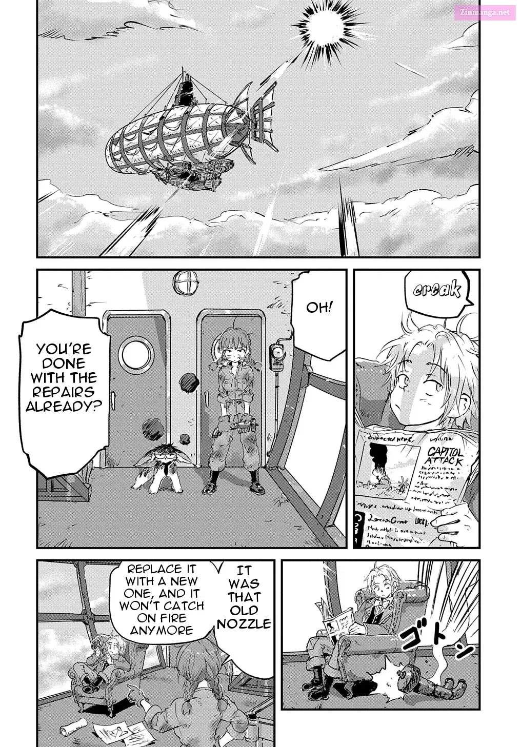 Kuuzoku Huck to Jouki no Hime Chapter 3 page 8 - MangaNelo