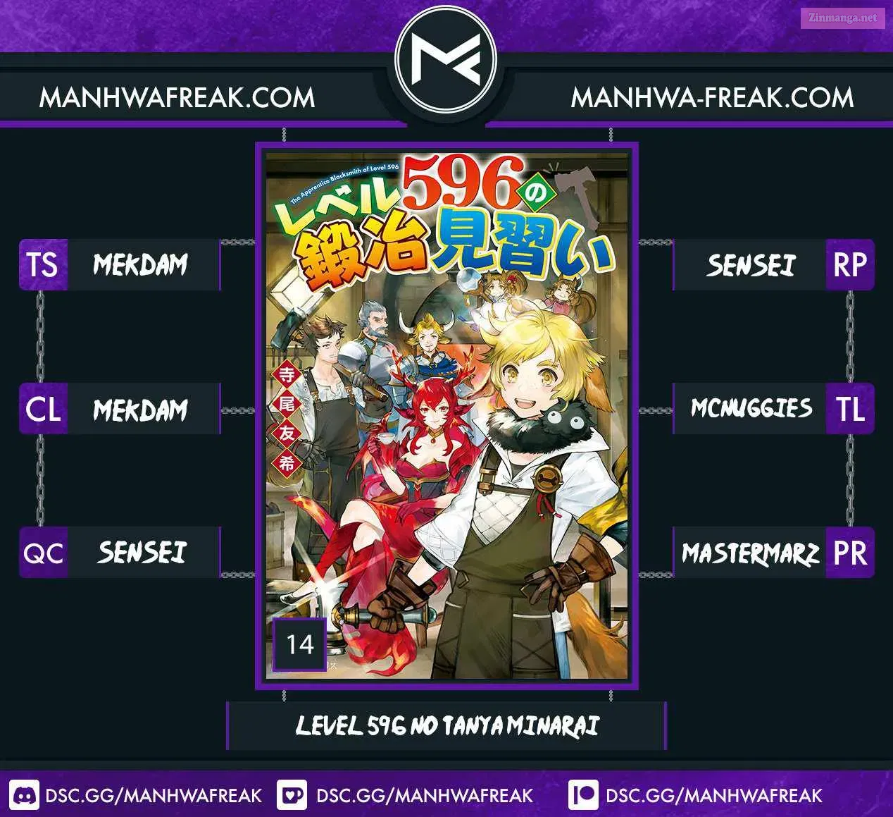 Level 596 no Tanya Minarai Chapter 14 page 1 - MangaKakalot