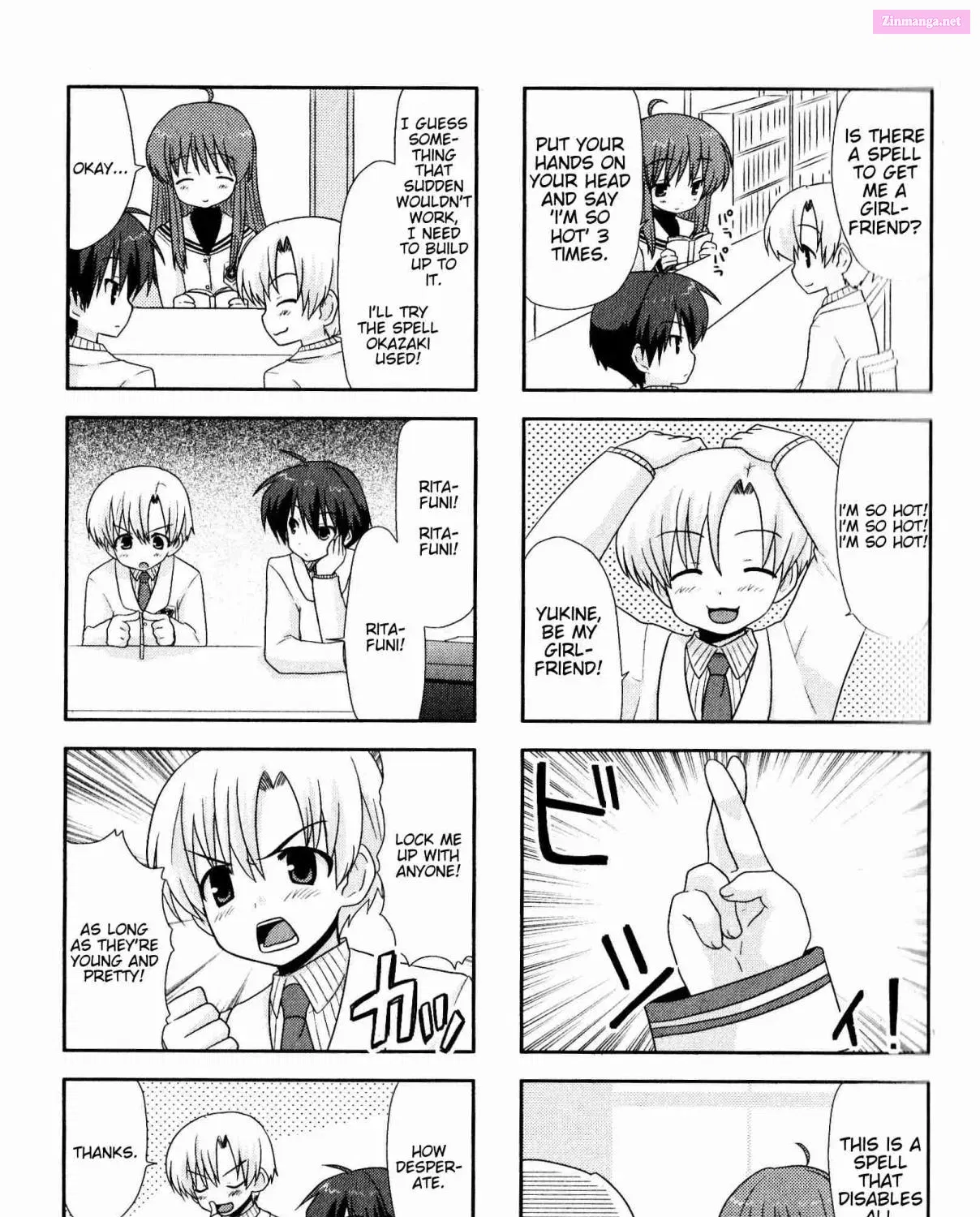 Magi-Cu 4-Koma: Clannad Chapter 113 page 9 - MangaKakalot