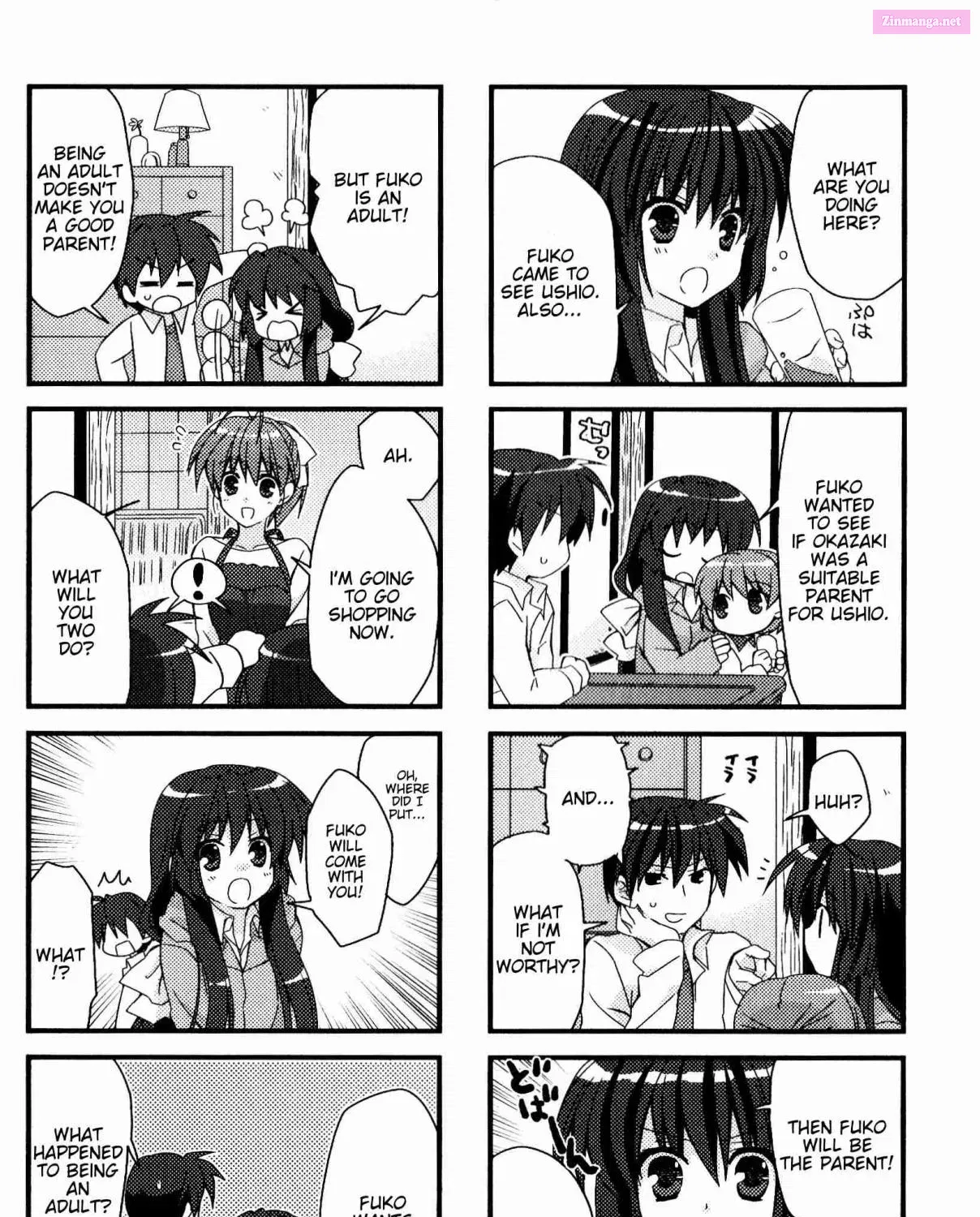 Magi-Cu 4-Koma: Clannad Chapter 117 page 3 - MangaKakalot