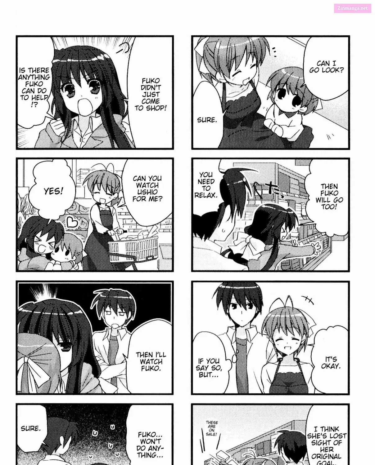 Magi-Cu 4-Koma: Clannad Chapter 117 page 7 - MangaKakalot