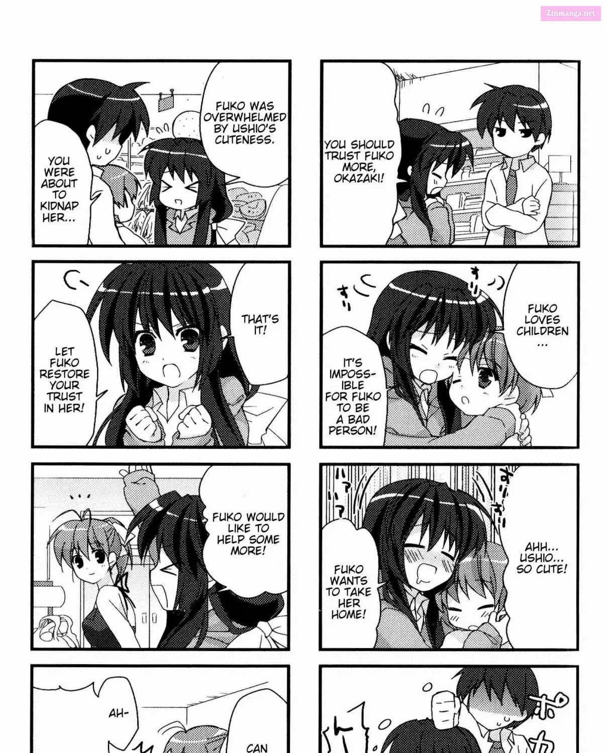 Magi-Cu 4-Koma: Clannad Chapter 117 page 9 - MangaKakalot