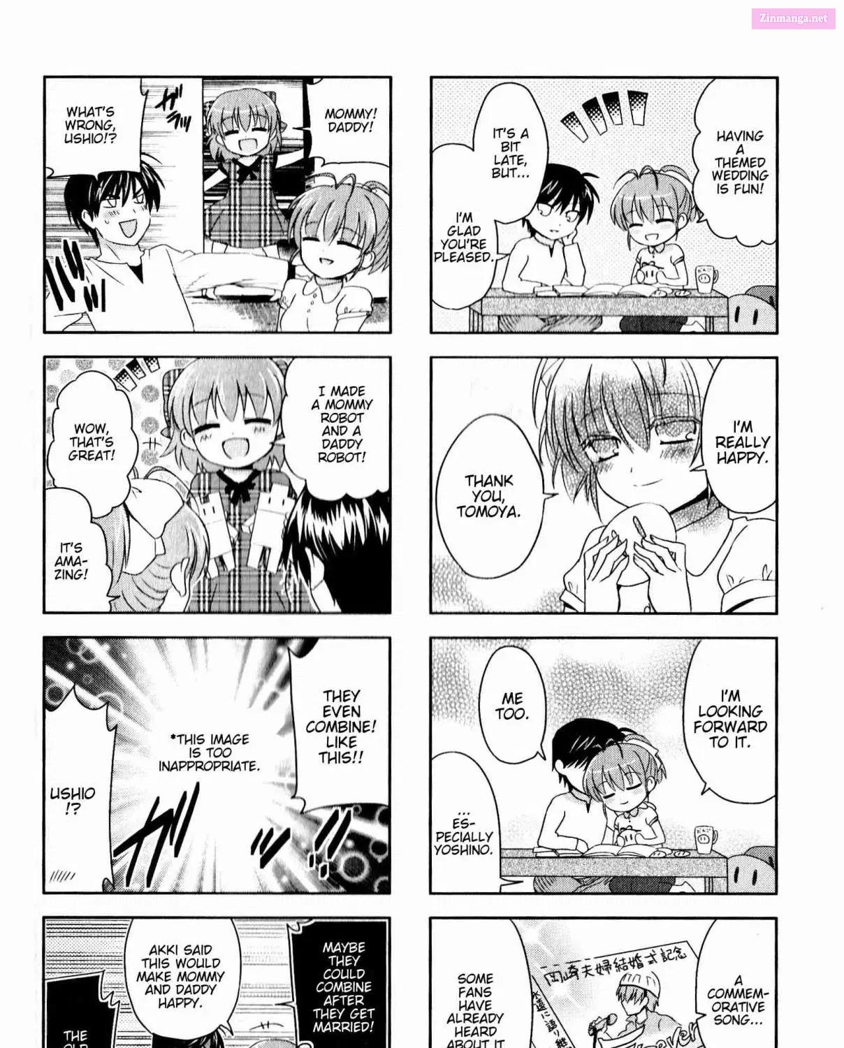 Magi-Cu 4-Koma: Clannad Chapter 151 page 3 - MangaKakalot