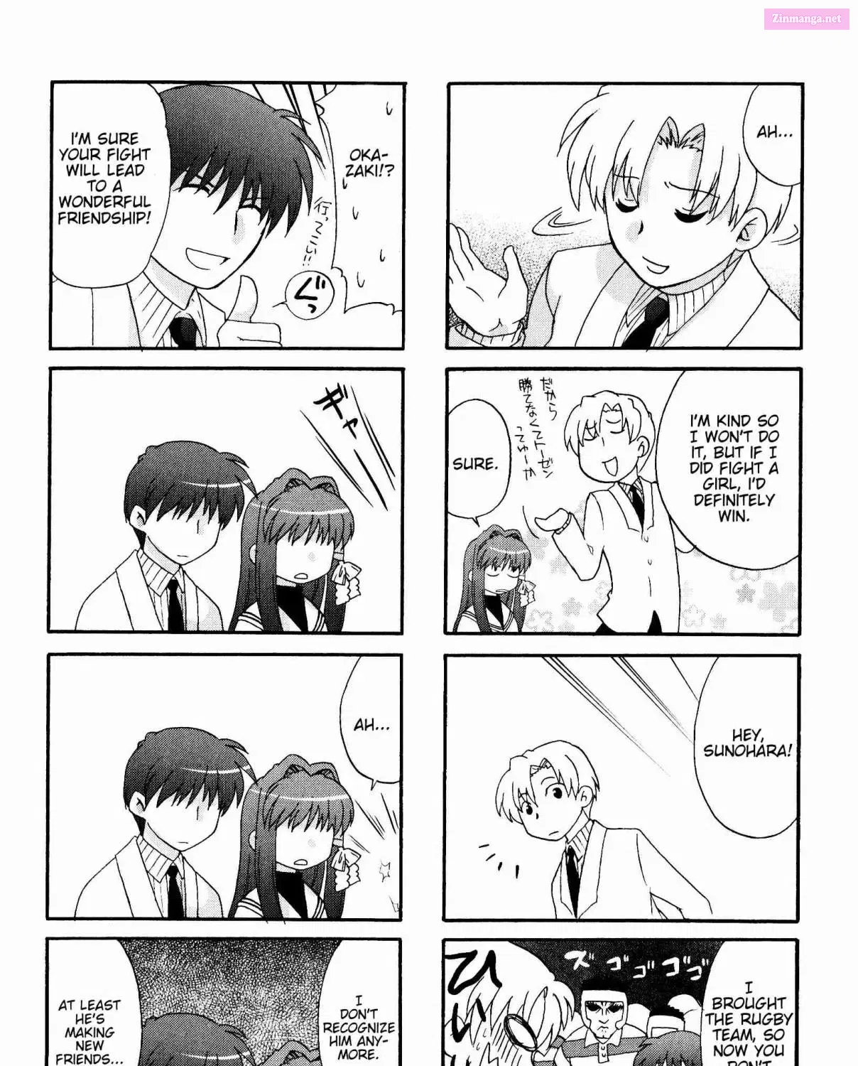 Magi-Cu 4-Koma: Clannad Chapter 164 page 7 - MangaKakalot