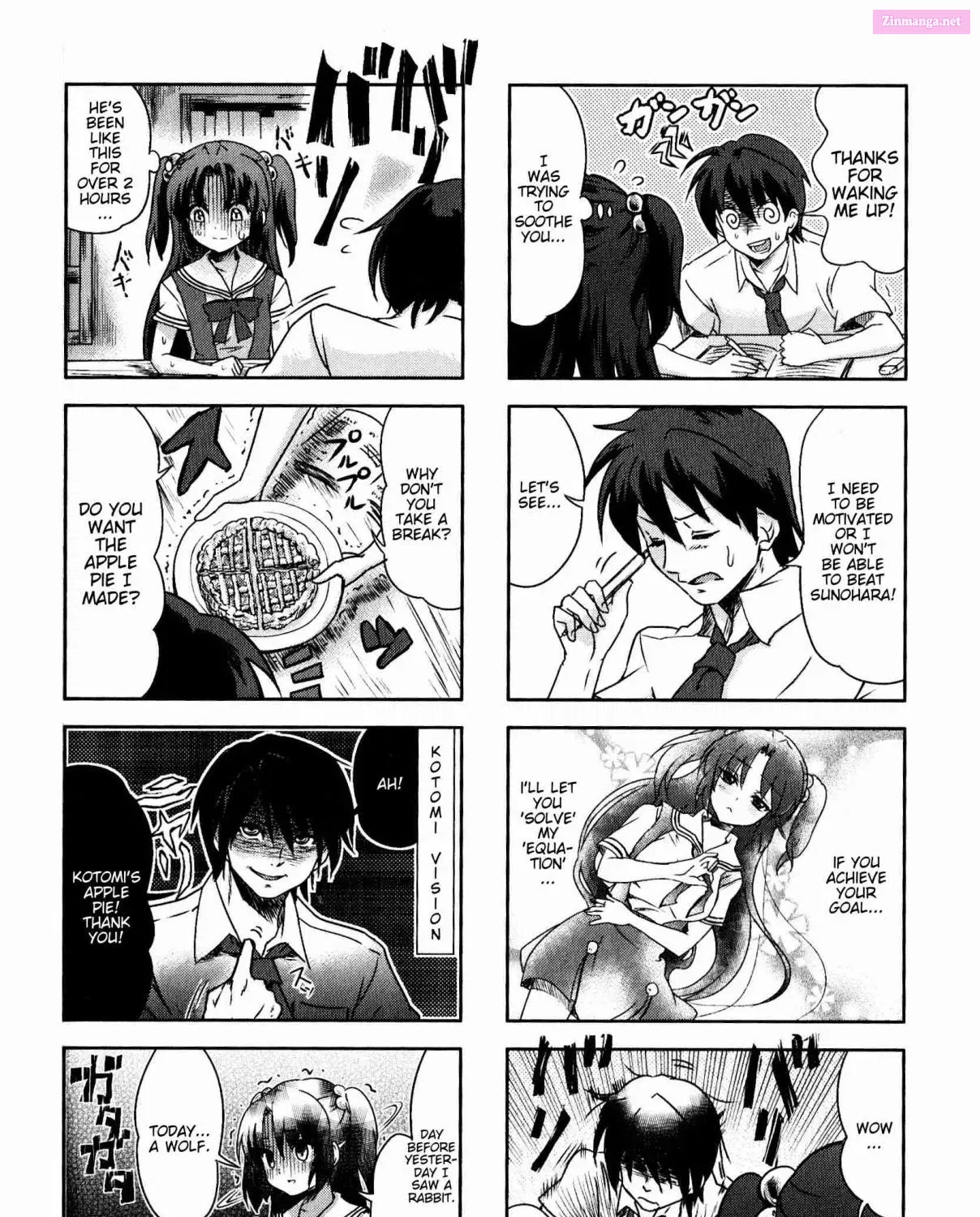 Magi-Cu 4-Koma: Clannad Chapter 168 page 7 - MangaKakalot