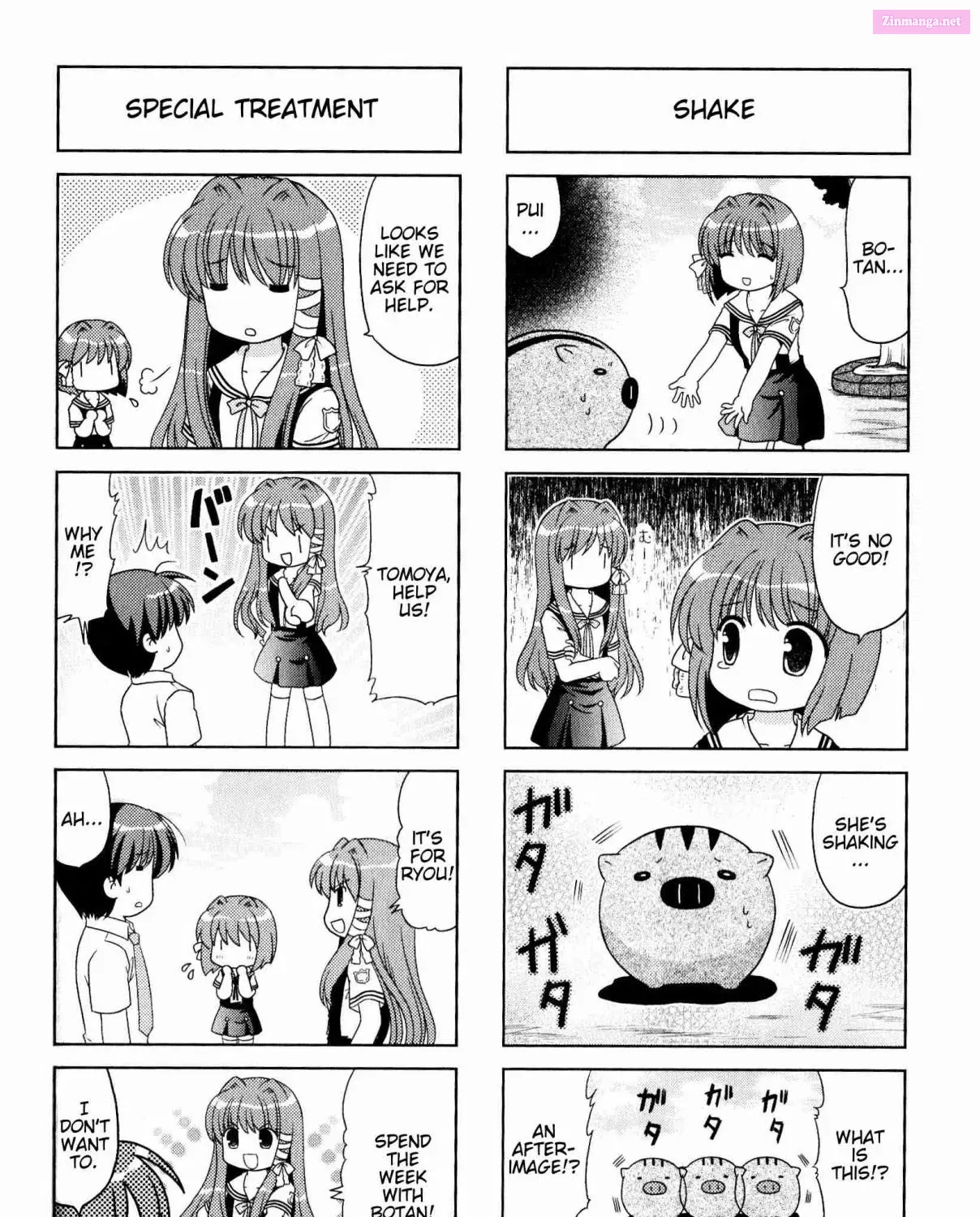 Magi-Cu 4-Koma: Clannad Chapter 169 page 3 - MangaKakalot