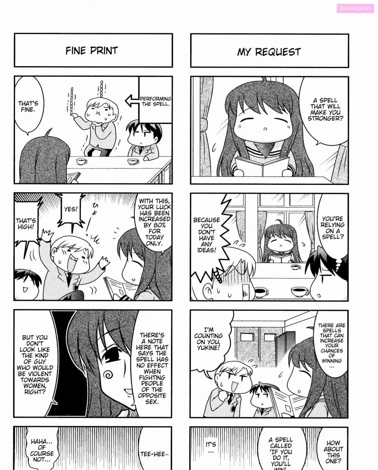 Magi-Cu 4-Koma: Clannad Chapter 54 page 7 - MangaKakalot