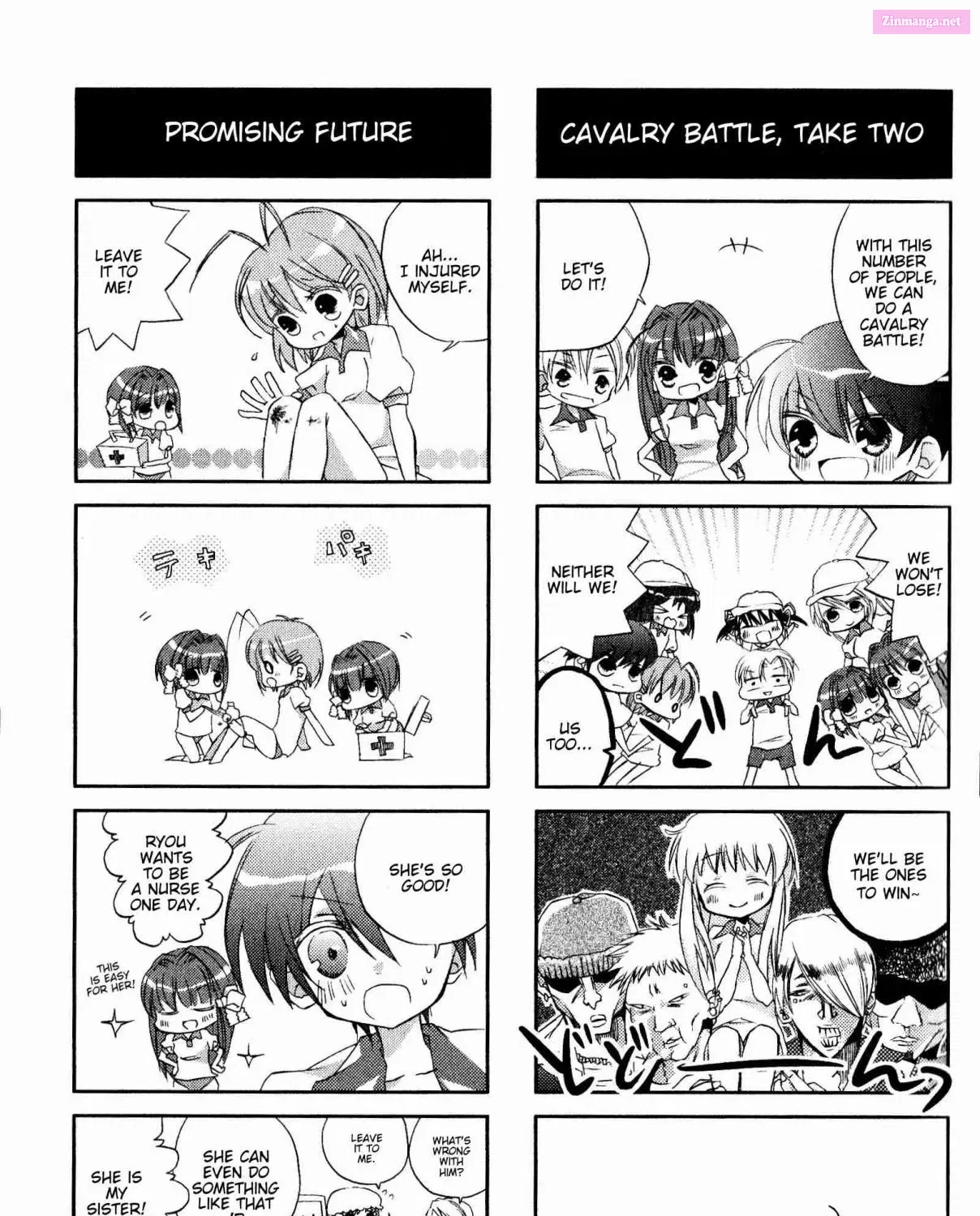 Magi-Cu 4-Koma: Clannad Chapter 62 page 9 - MangaKakalot