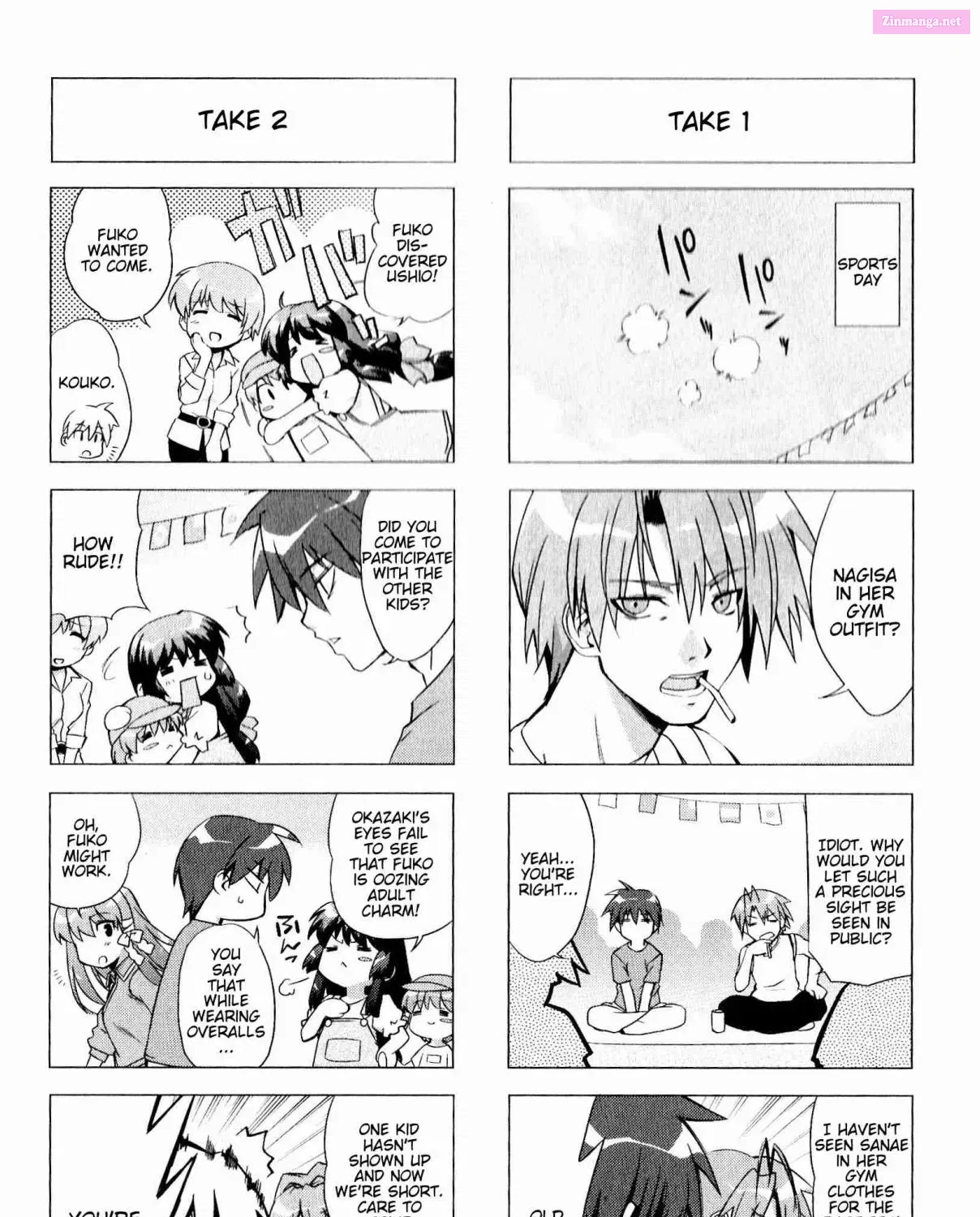 Magi-Cu 4-Koma: Clannad Chapter 73 page 7 - MangaKakalot