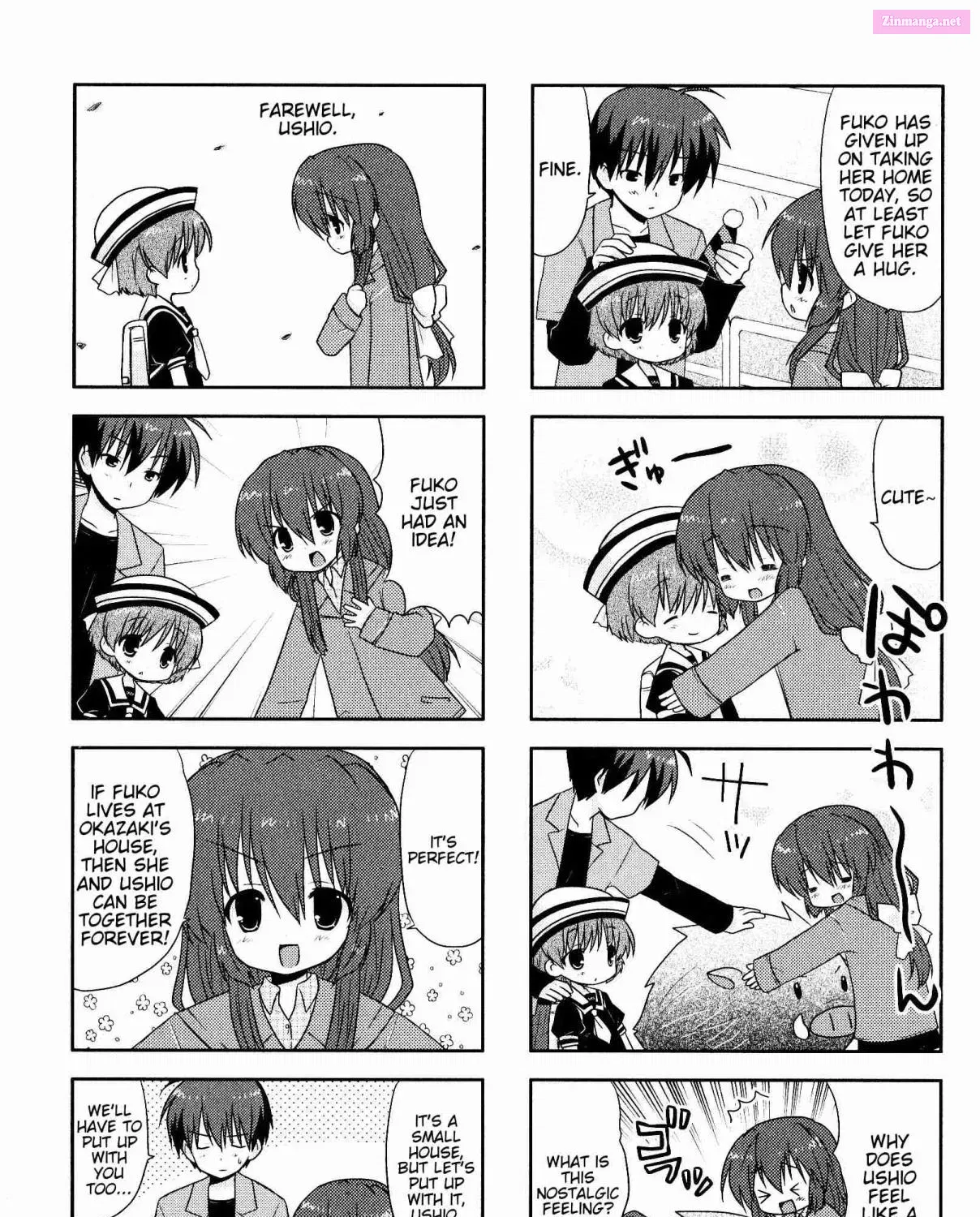 Magi-Cu 4-Koma: Clannad Chapter 86 page 9 - MangaKakalot