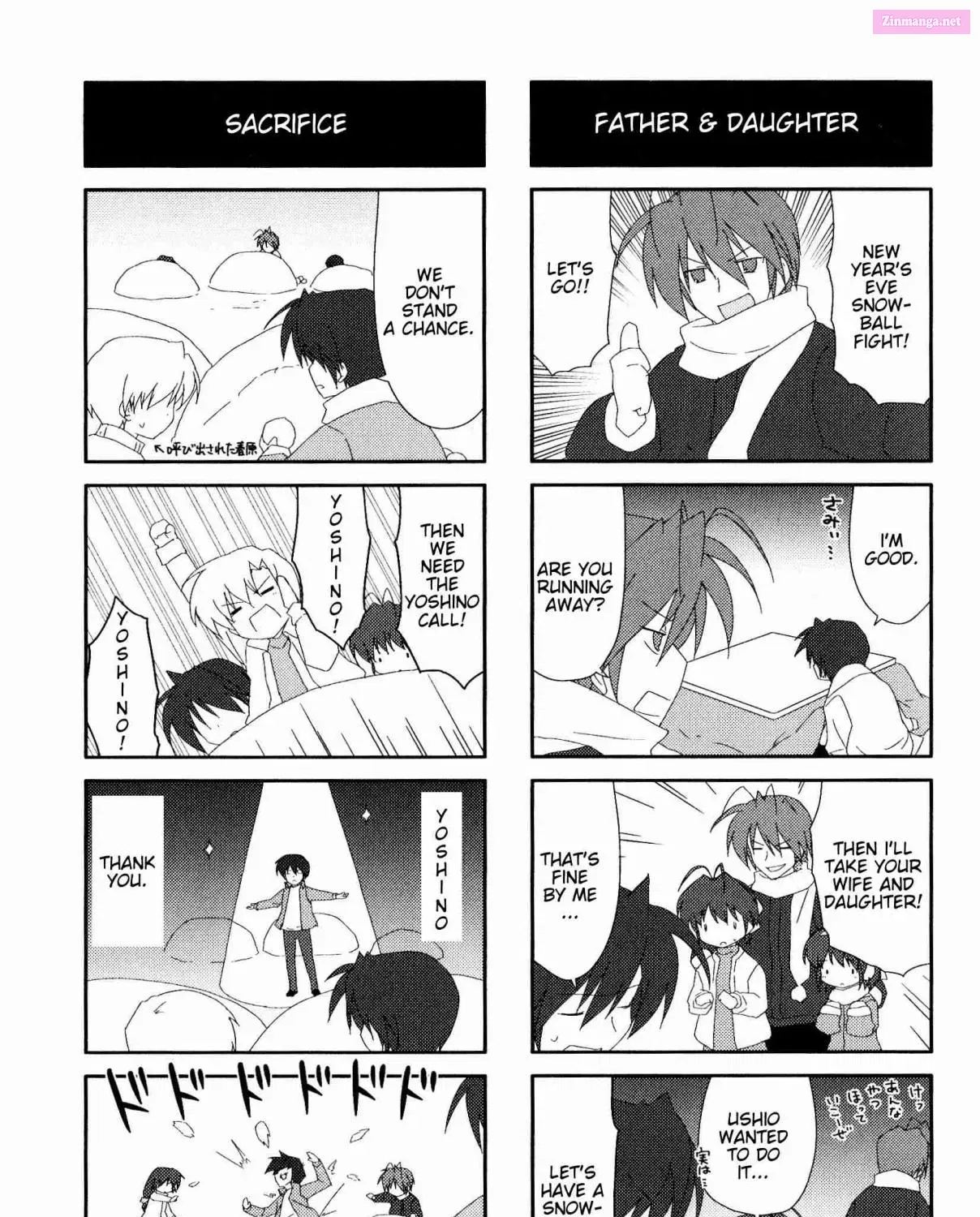 Magi-Cu 4-Koma: Clannad Chapter 92 page 9 - MangaKakalot