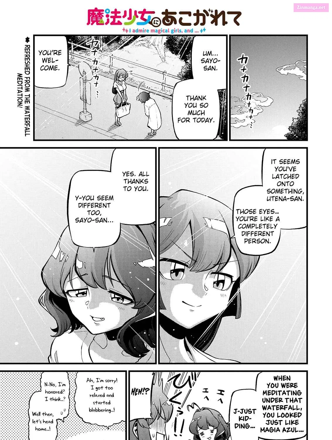 Mahou Shoujo ni Akogarete Chapter 39 page 1 - Mangabat