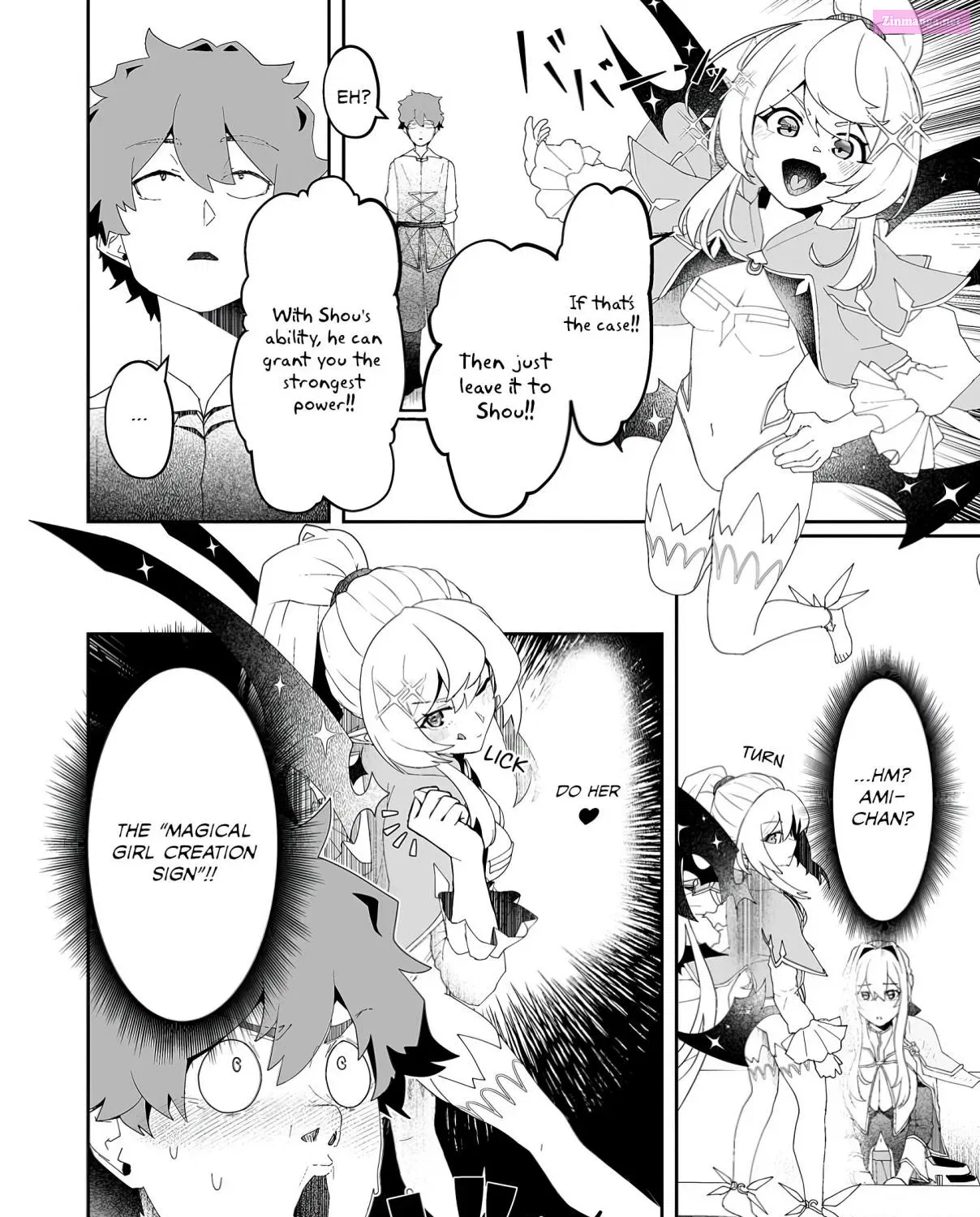 Makutsu no Ou ~Yomei Ikkagetsu no Doutei, Mahou Shoujo Harem o Kizuite Ou e Kunrinsu~ Chapter 3 page 63 - MangaNato