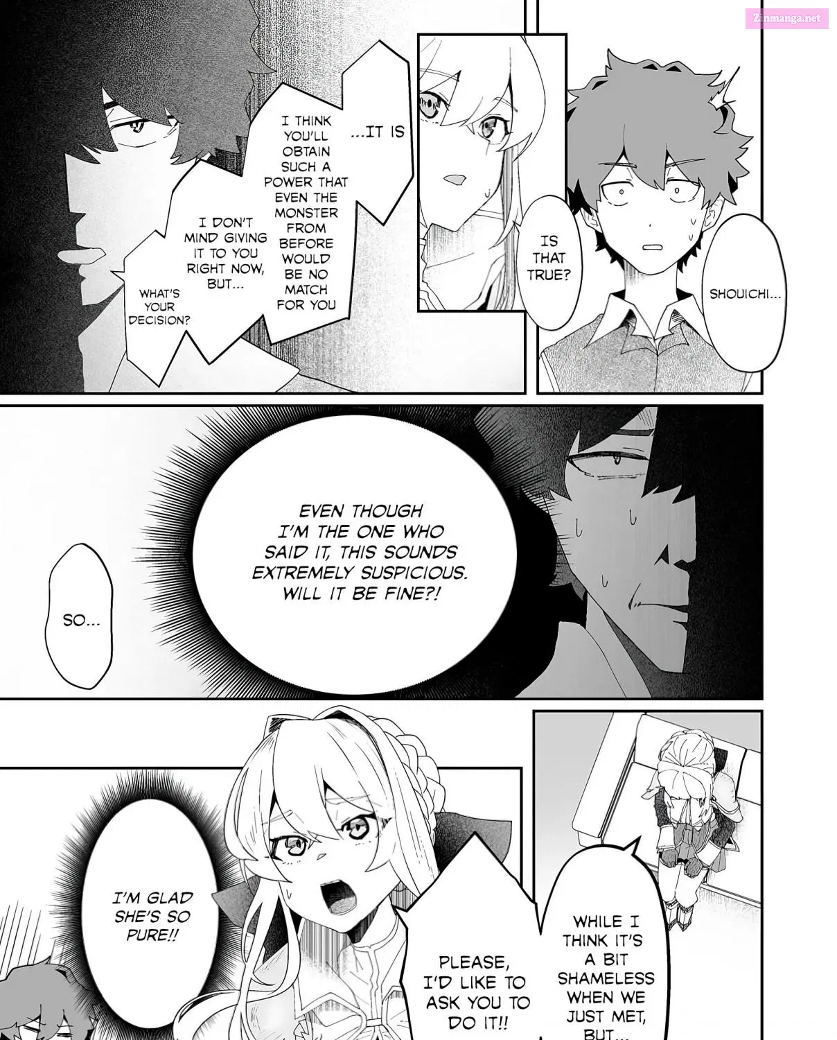 Makutsu no Ou ~Yomei Ikkagetsu no Doutei, Mahou Shoujo Harem o Kizuite Ou e Kunrinsu~ Chapter 3 page 65 - MangaNato