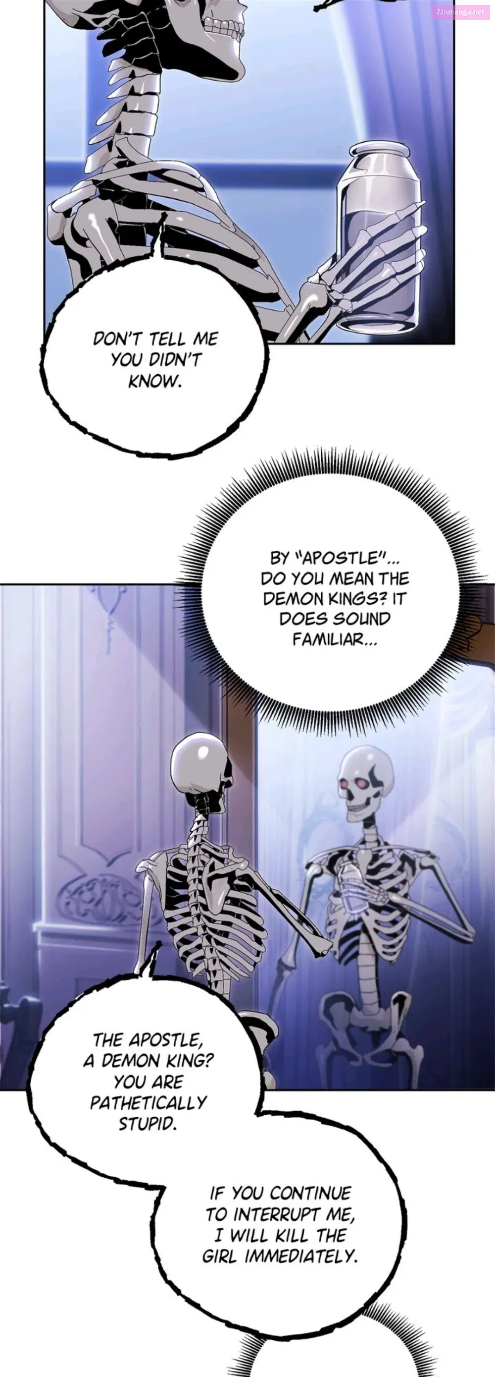 The Skeleton Soldier Failed To Defend The Dungeon Chapter 74 page 24 - MangaNelo