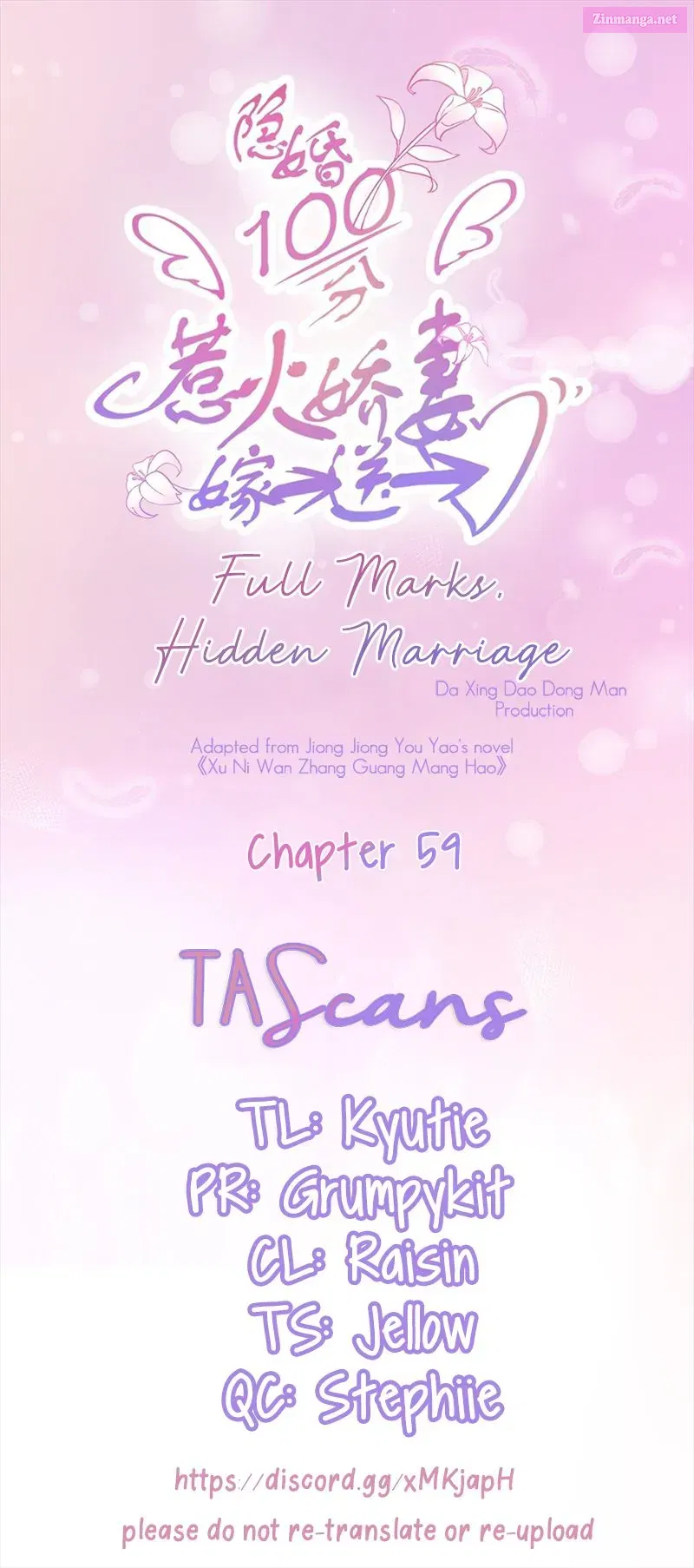 Full Marks Hidden Marriage: Pick Up a Son, Get a Free Husband Chapter 59 page 1 - Mangabat