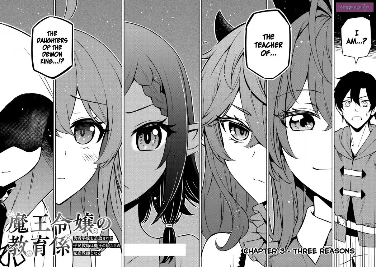 Maou Reijou no Kyouiku Gakari ~Yuusha Gakuin o Tsuihou Sareta Heimin Kyoushi wa Maou no Musume-Tachi no Katei Kyoushi to Naru~ Chapter 3 page 3 - MangaKakalot