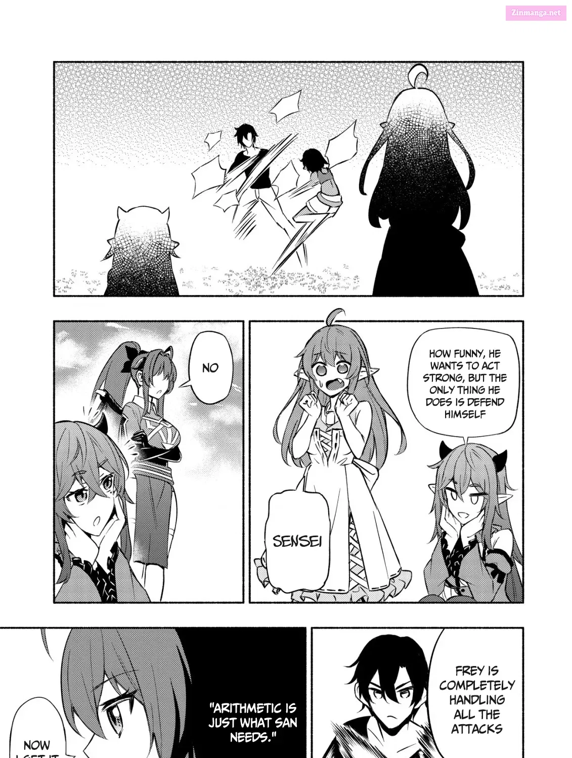 Maou Reijou no Kyouiku Gakari ~Yuusha Gakuin o Tsuihou Sareta Heimin Kyoushi wa Maou no Musume-Tachi no Katei Kyoushi to Naru~ Chapter 4 page 41 - MangaKakalot