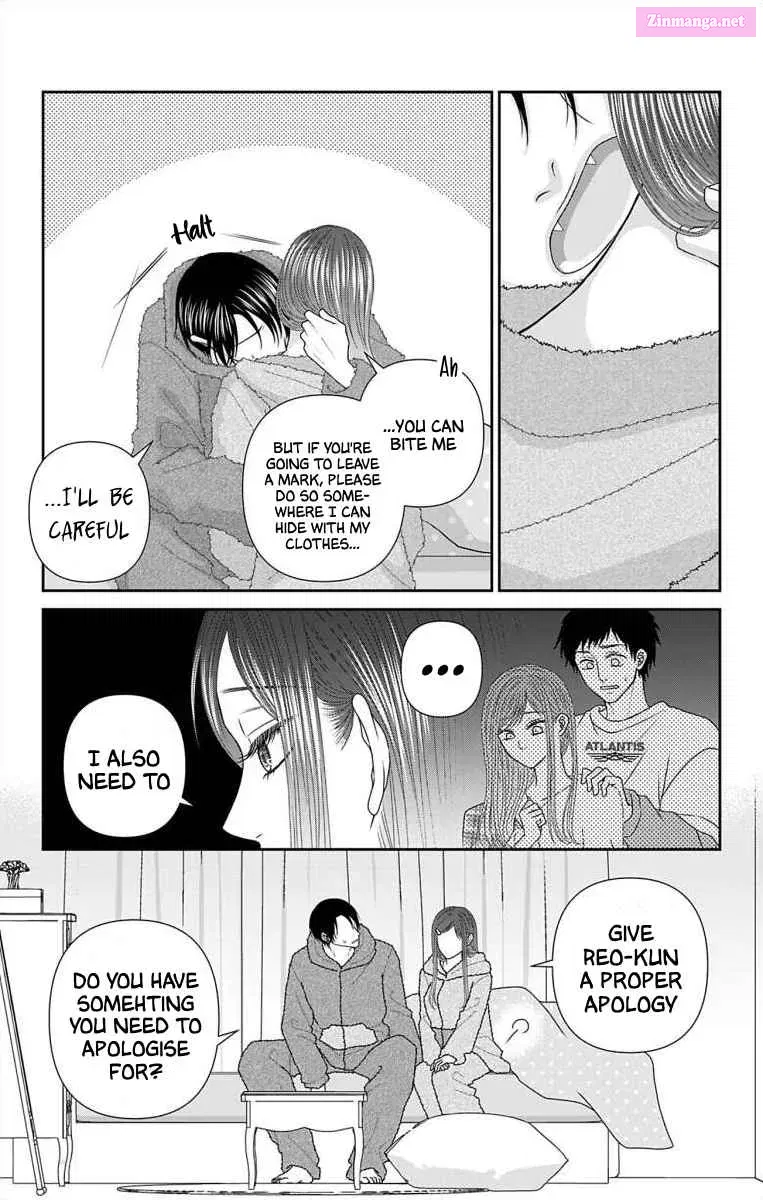 Menhera Usagi wa Yandere Ookami ni Dekiaisareru Chapter 49 page 7 - MangaNato