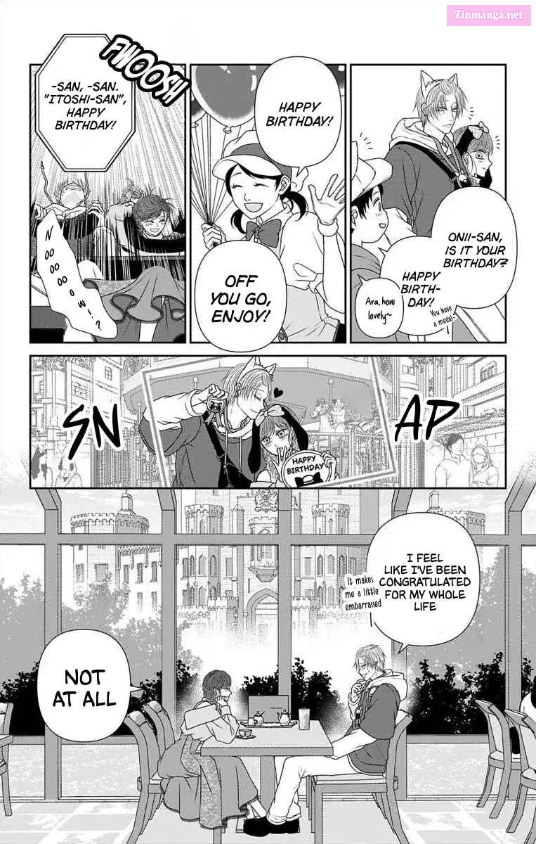 Menhera Usagi wa Yandere Ookami ni Dekiaisareru Chapter 50 page 9 - Mangabat