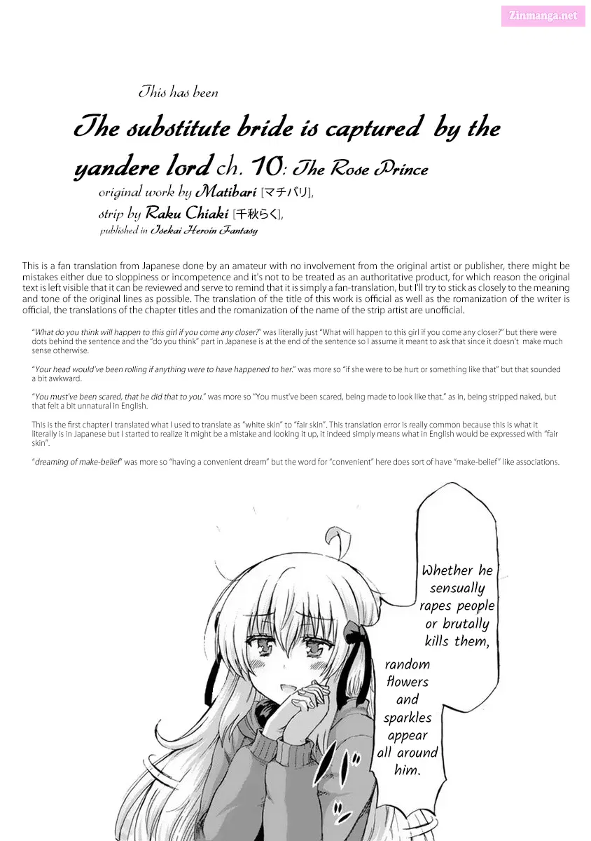 Migawari no Hanayome wa Yandere Ryoushu ni Torawareru Chapter 10 page 37 - MangaNato