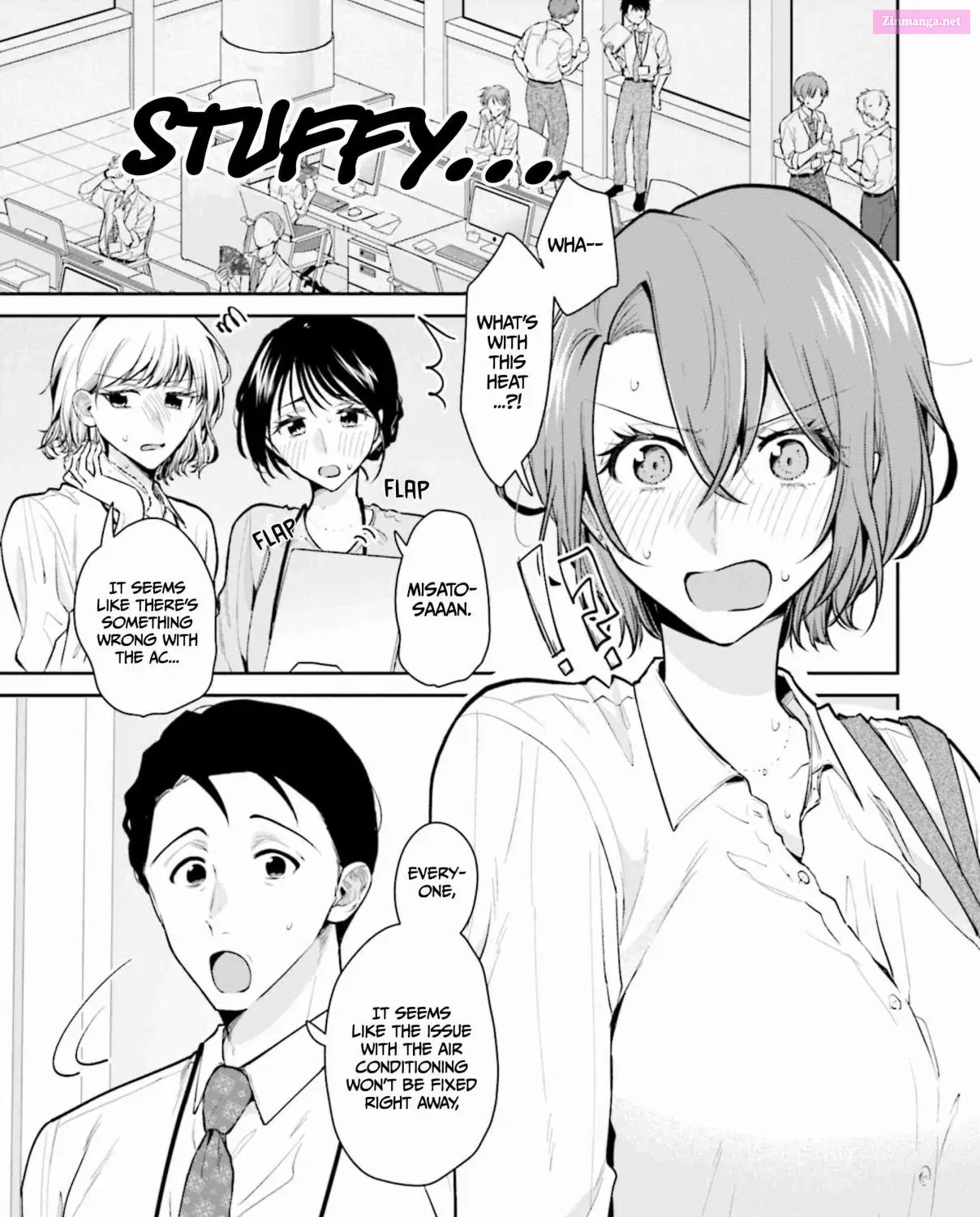 Misato-san wa Amasugi Joushi ni Chotto Kibishii Chapter 13 page 5 - MangaKakalot