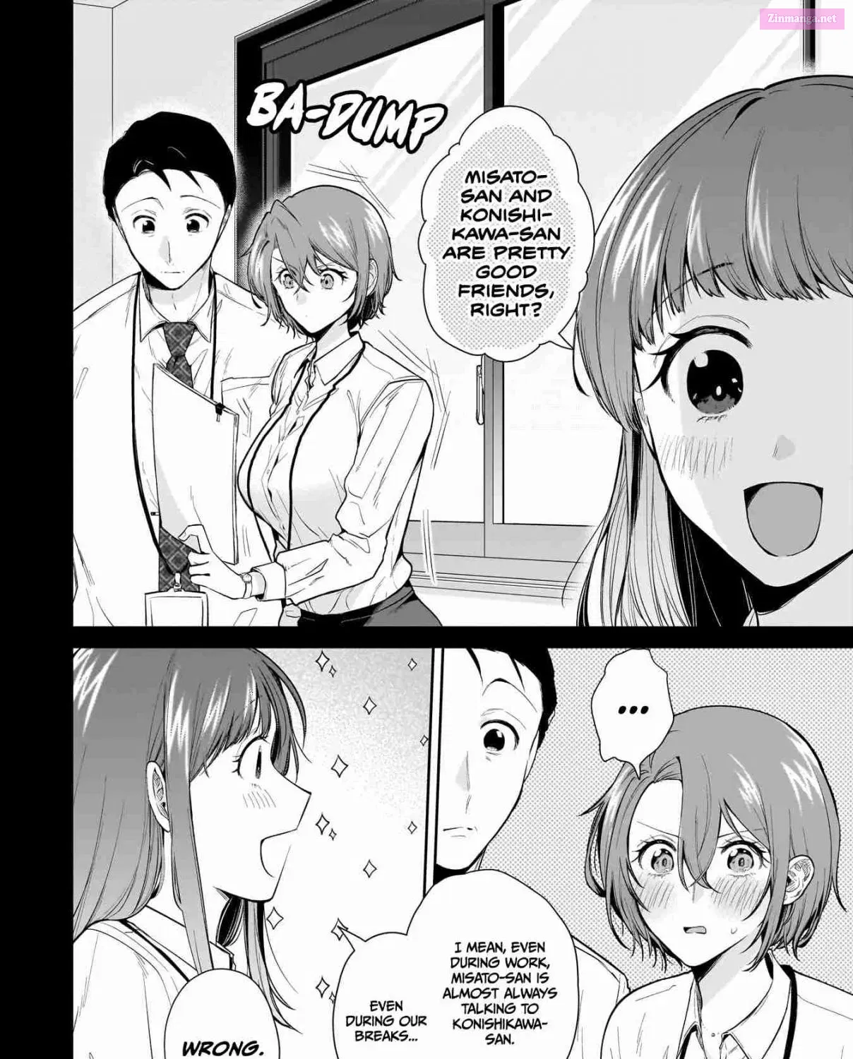 Misato-san wa Amasugi Joushi ni Chotto Kibishii Chapter 14 page 11 - MangaNelo