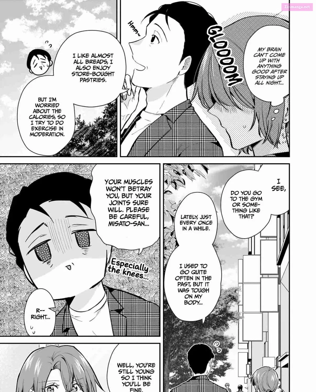 Misato-san wa Amasugi Joushi ni Chotto Kibishii Chapter 16 page 21 - MangaNato