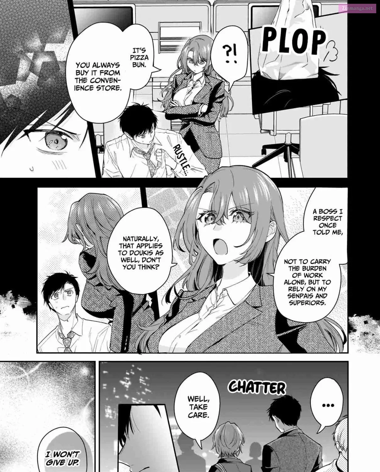 Misato-san wa Amasugi Joushi ni Chotto Kibishii Chapter 22 page 37 - MangaNato