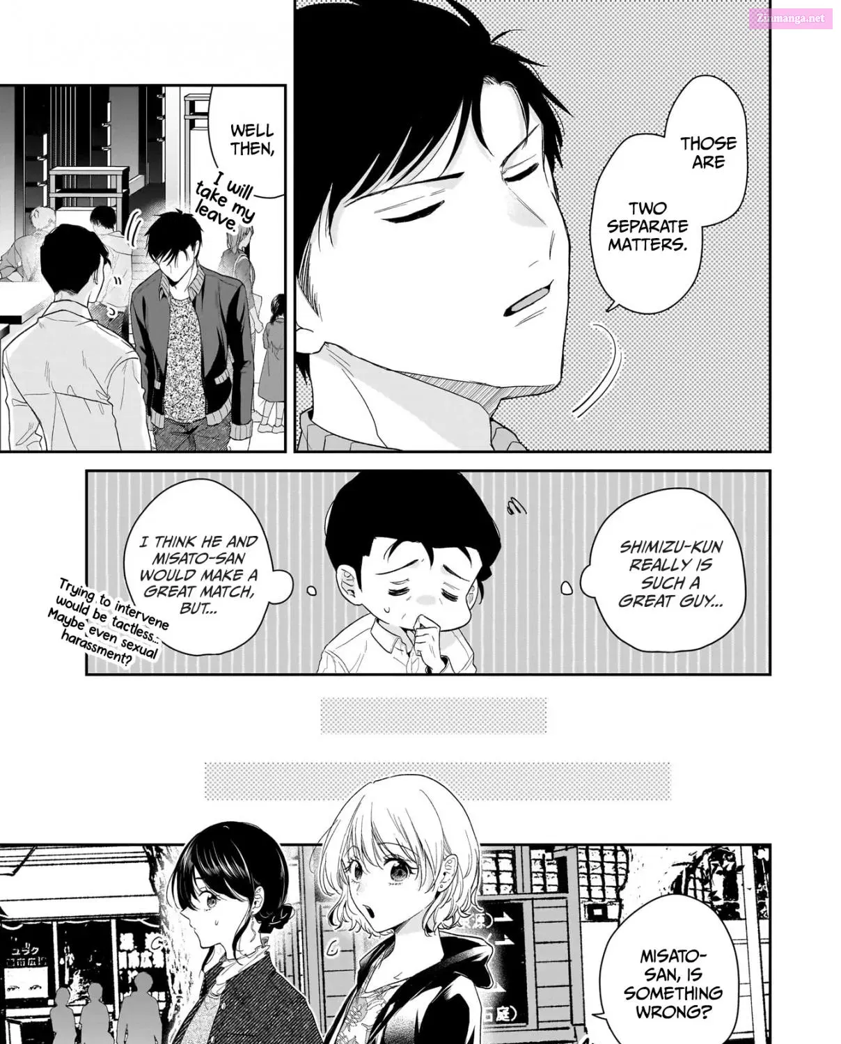 Misato-san wa Amasugi Joushi ni Chotto Kibishii Chapter 26 page 13 - MangaNato