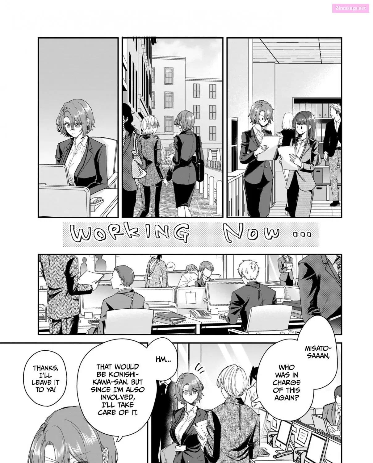 Misato-san wa Amasugi Joushi ni Chotto Kibishii Chapter 27 page 5 - MangaNelo