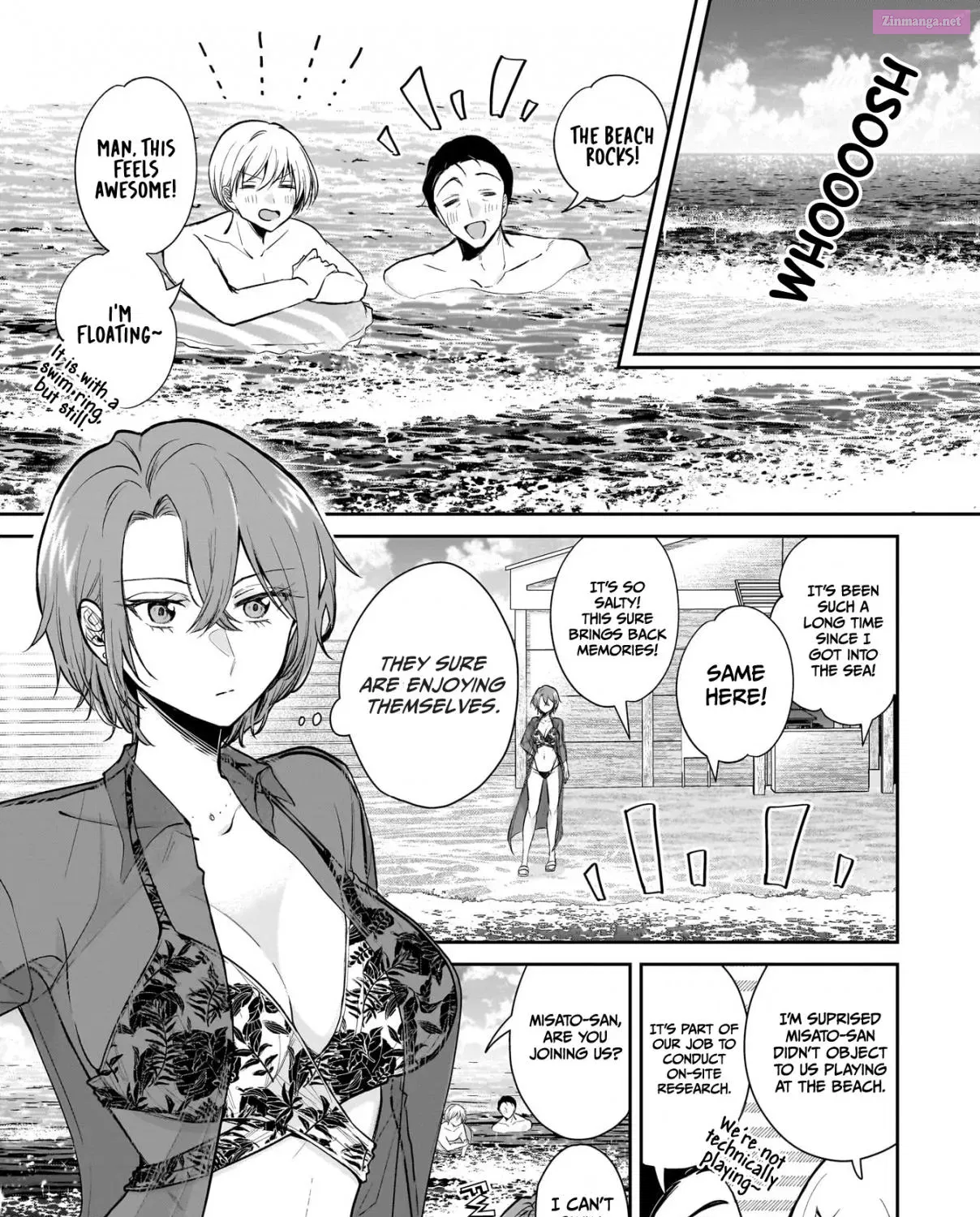 Misato-san wa Amasugi Joushi ni Chotto Kibishii Chapter 5 page 26 - MangaNato