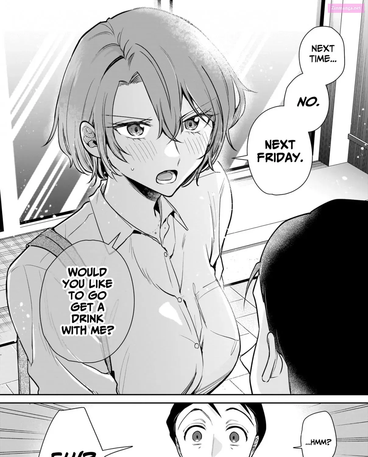 Misato-san wa Amasugi Joushi ni Chotto Kibishii Chapter 5 page 36 - MangaNato