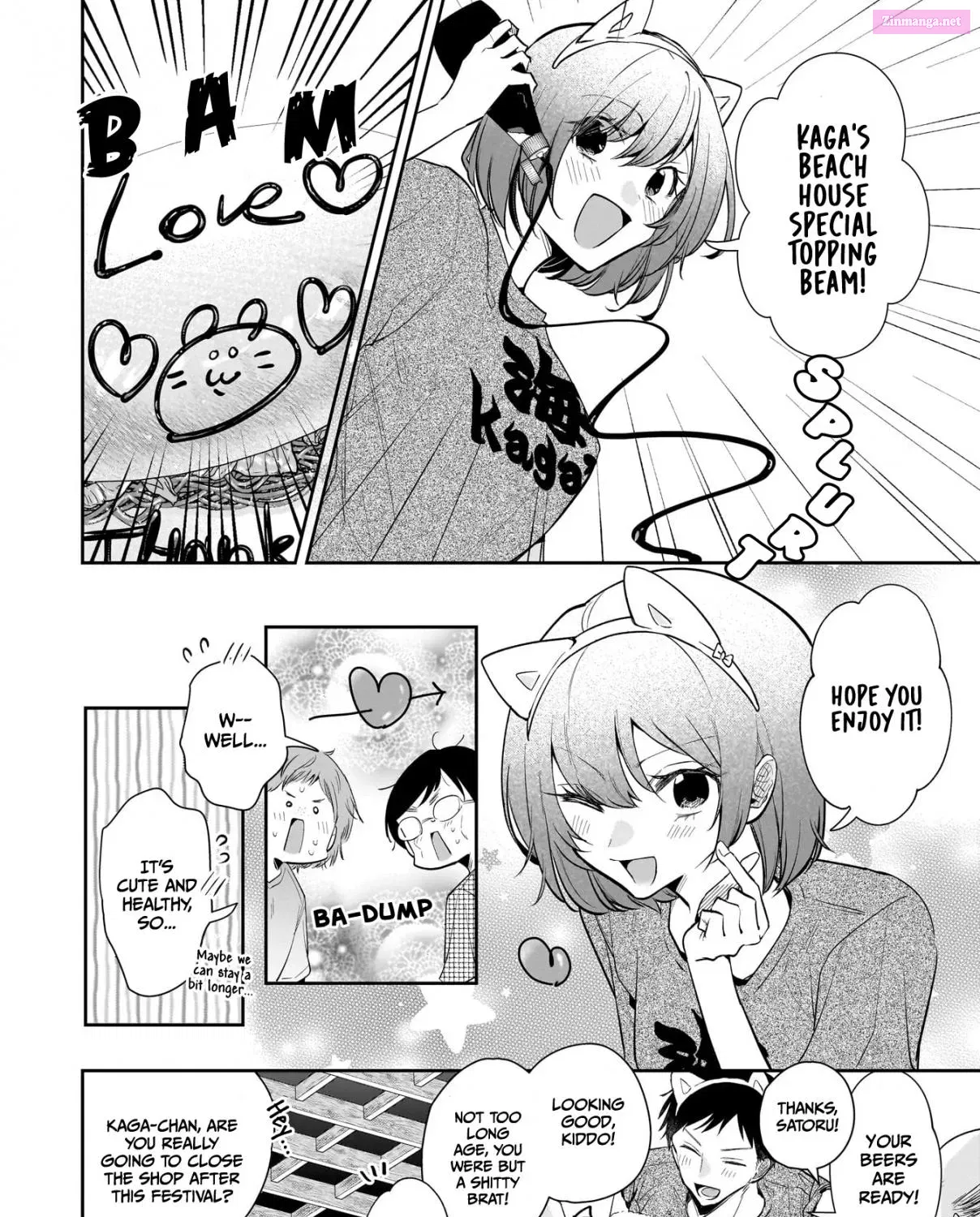 Misato-san wa Amasugi Joushi ni Chotto Kibishii Chapter 8 page 7 - MangaNelo