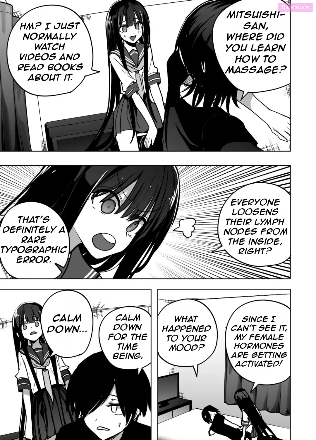 Mitsuishi-san is Being Weird This Year Chapter 39 page 15 - MangaNelo