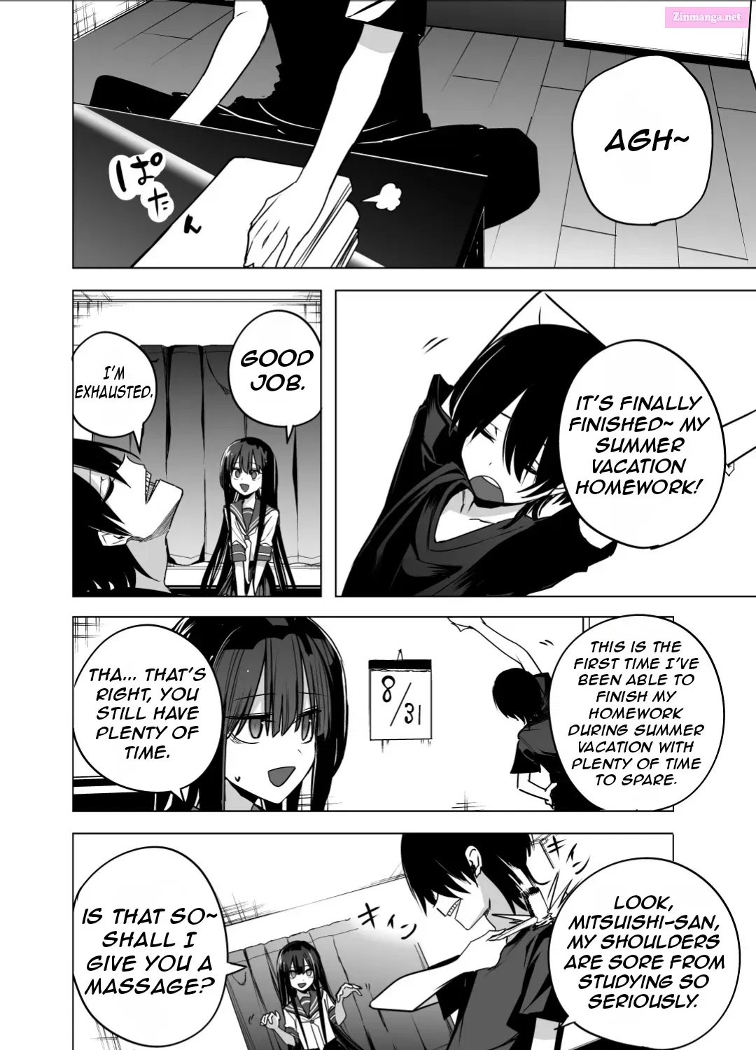 Mitsuishi-san is Being Weird This Year Chapter 39 page 7 - MangaNelo