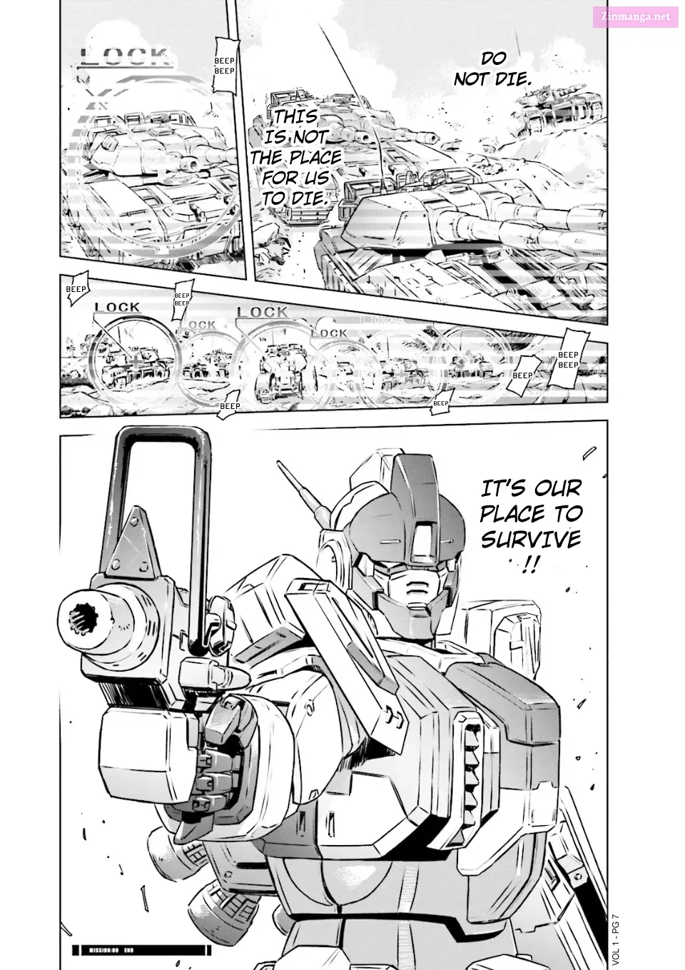 Mobile Suit Gundam Gaiden - Missing Link Chapter 0 page 8 - MangaKakalot