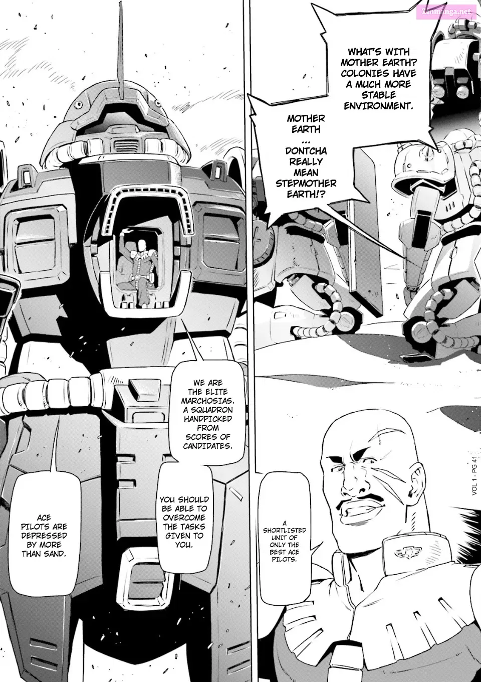 Mobile Suit Gundam Gaiden - Missing Link Chapter 2 page 3 - Mangabat