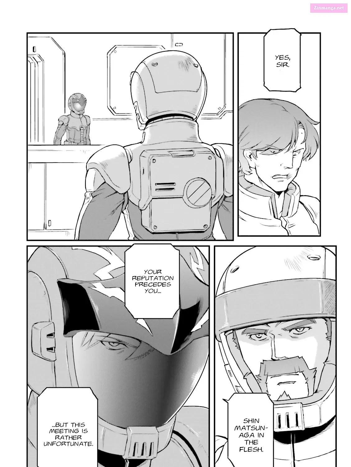 Mobile Suit Gundam MSV-R Legend of the Universal Century Heroes: The Fabulous Shin Matsunaga Chapter 40 page 34 - Mangabat