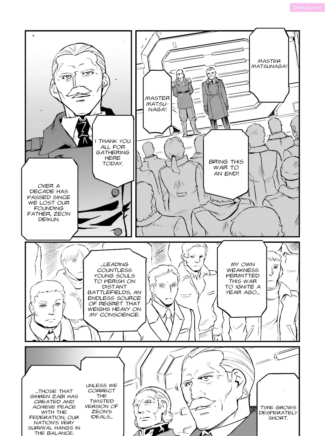 Mobile Suit Gundam MSV-R Legend of the Universal Century Heroes: The Fabulous Shin Matsunaga Chapter 40 page 54 - Mangabat